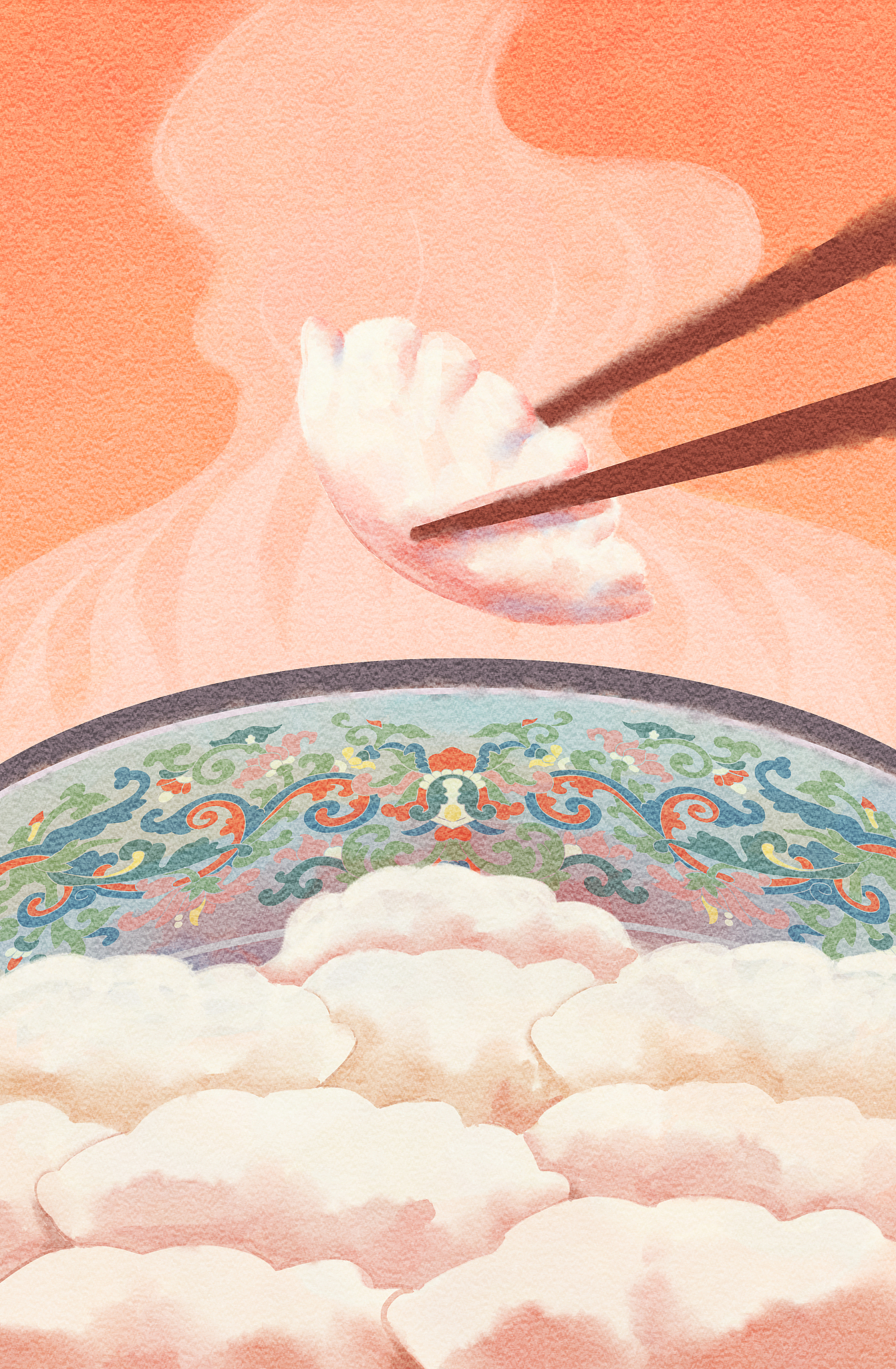 喜茶海报设计中的国潮元素做实例分析