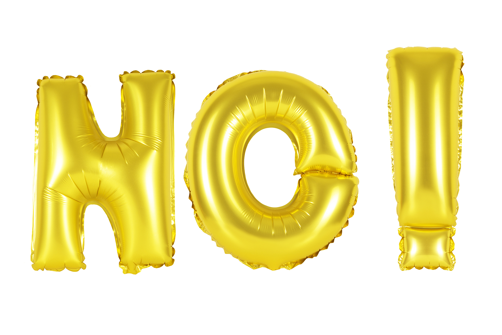 gold alphabet balloons, acronym and abbreviation, no
