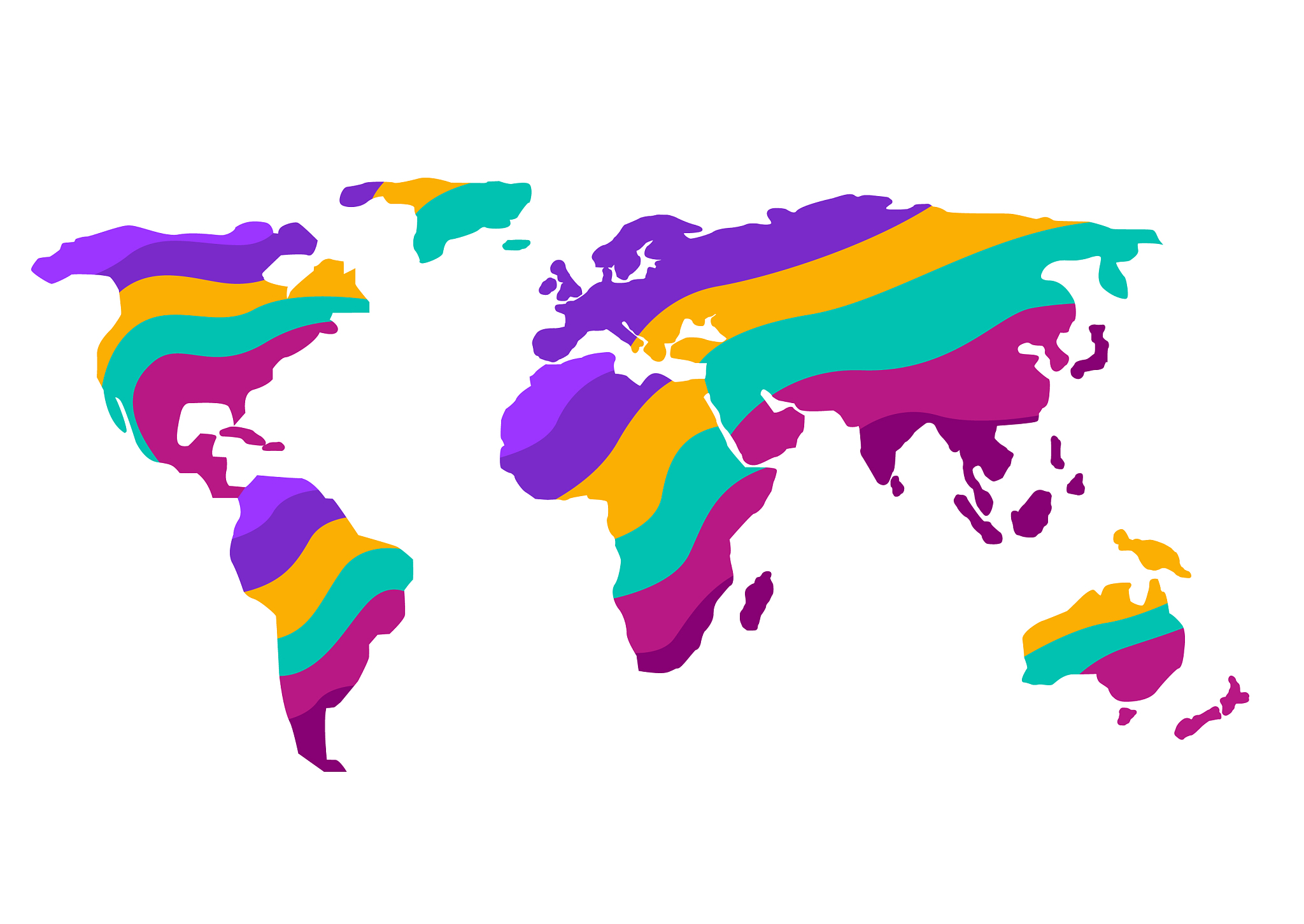 world map