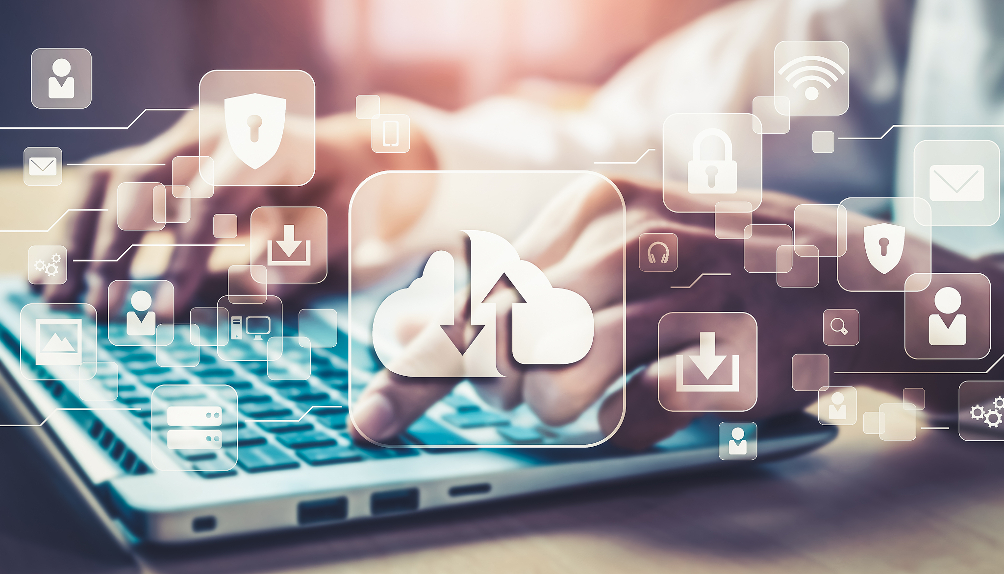 cloud computing technology and online data storage for global da