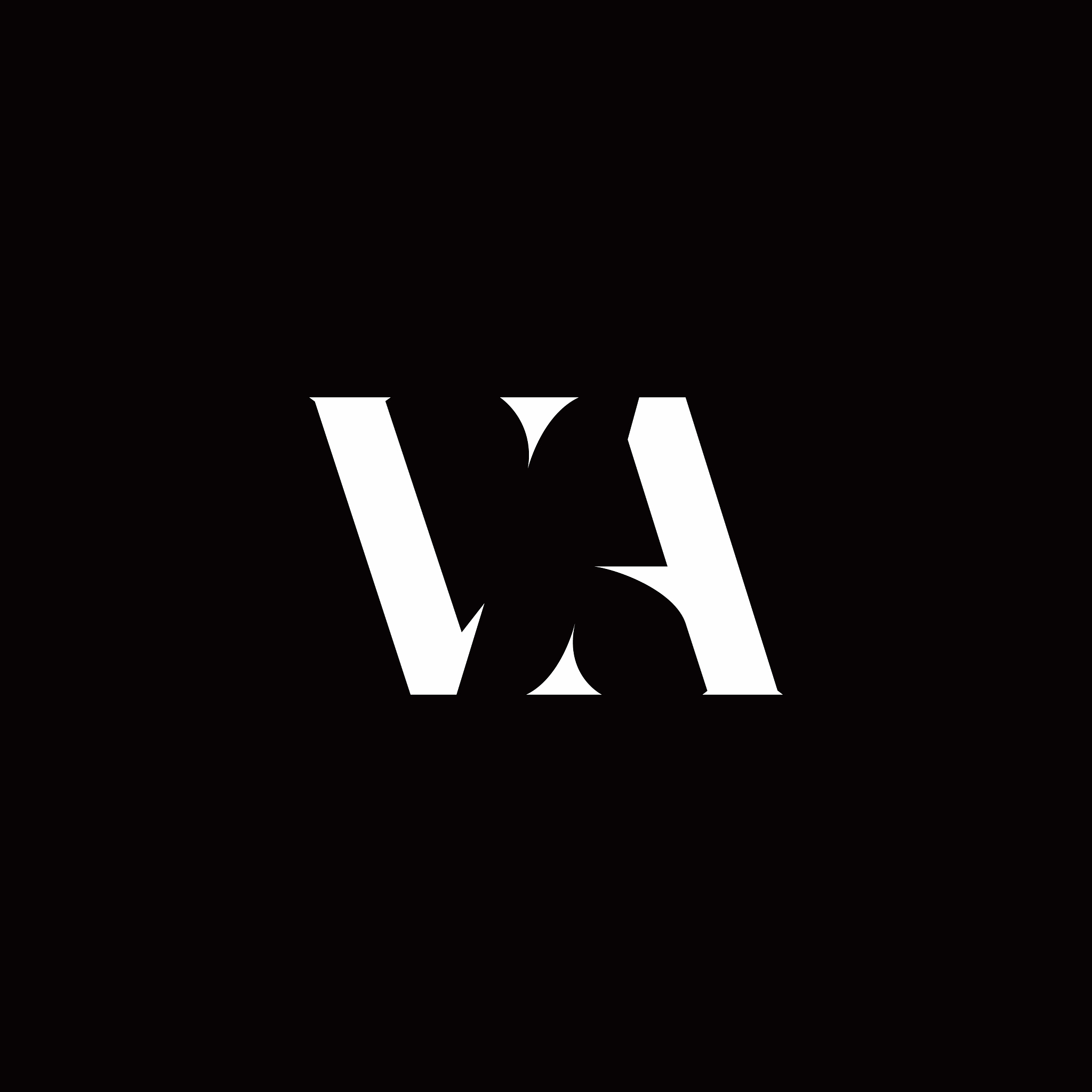 va logo letter initial logo designs template