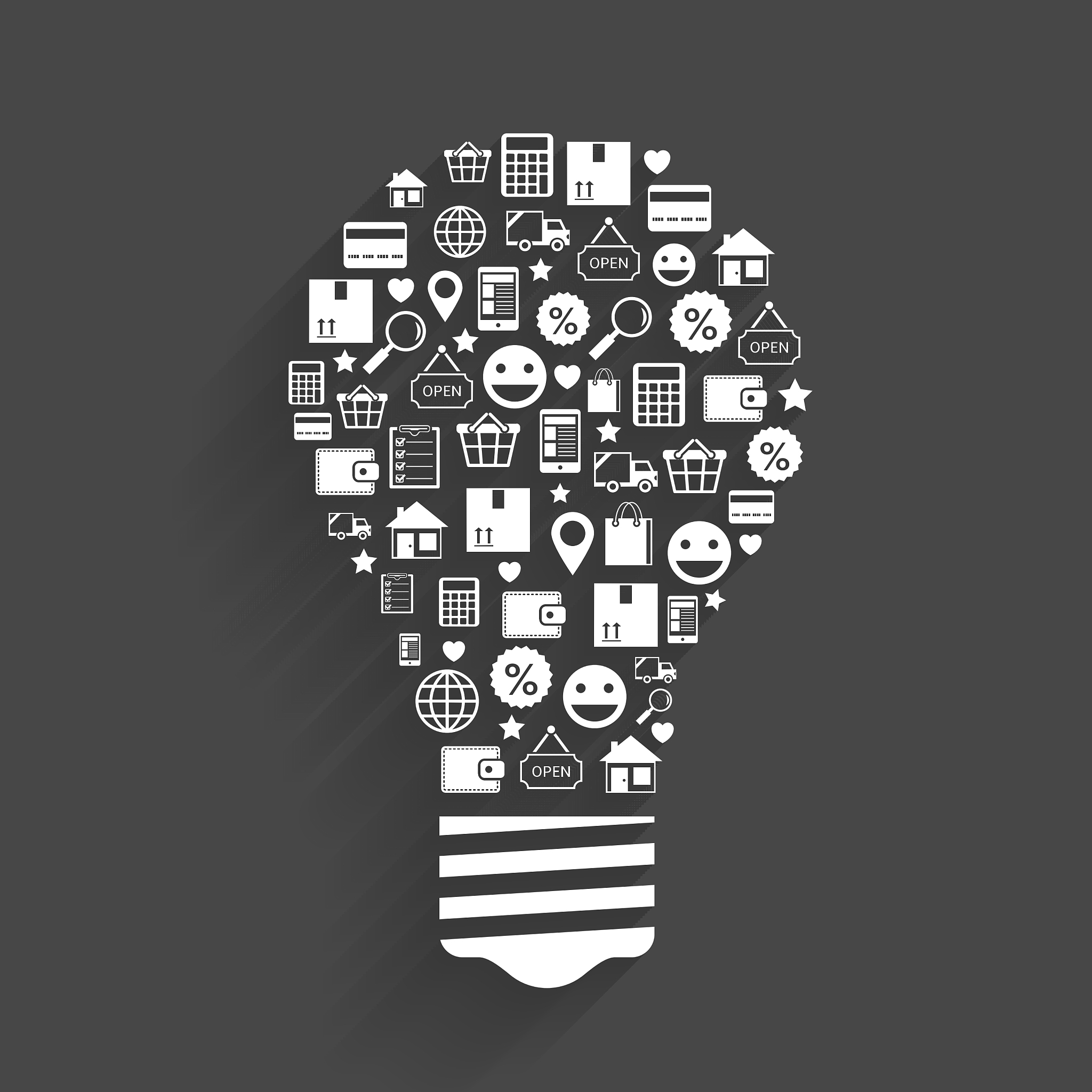 internet shopping innovation idea concept