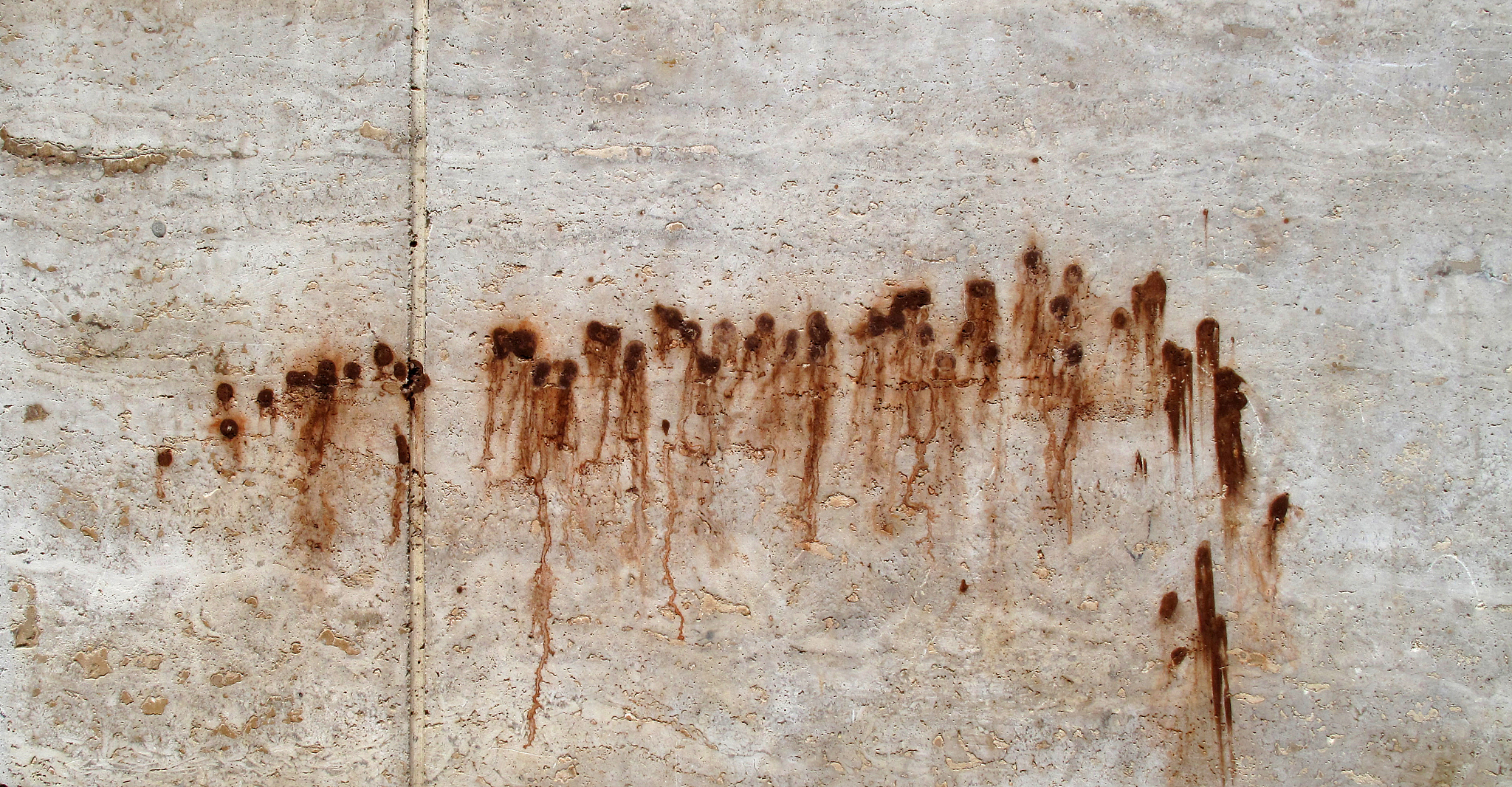 stained wall