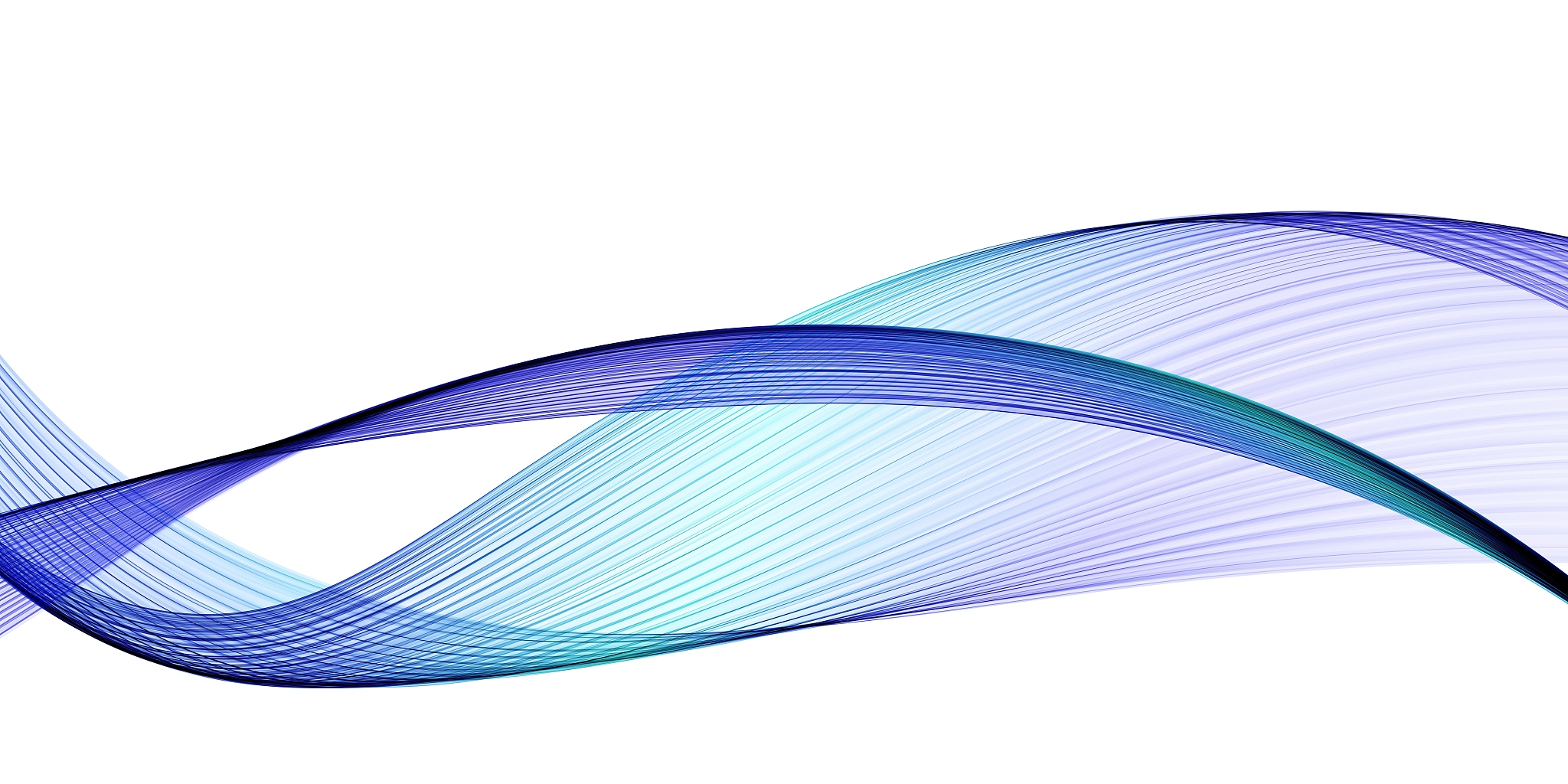 color light blue abstract waves design