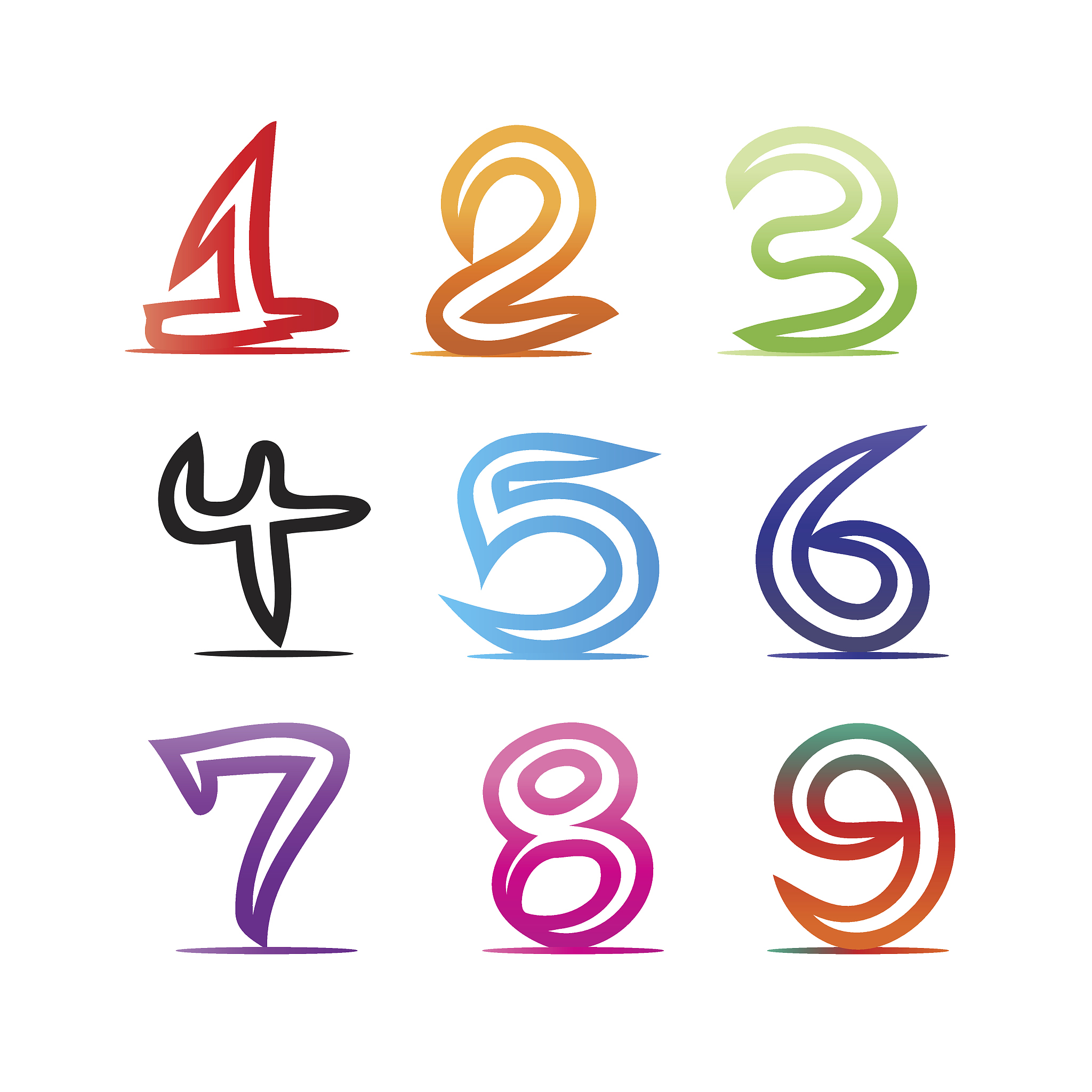 绘画插图,数字,字母,新的,书法,蓝色,埃及,装饰物,文字,方形画幅