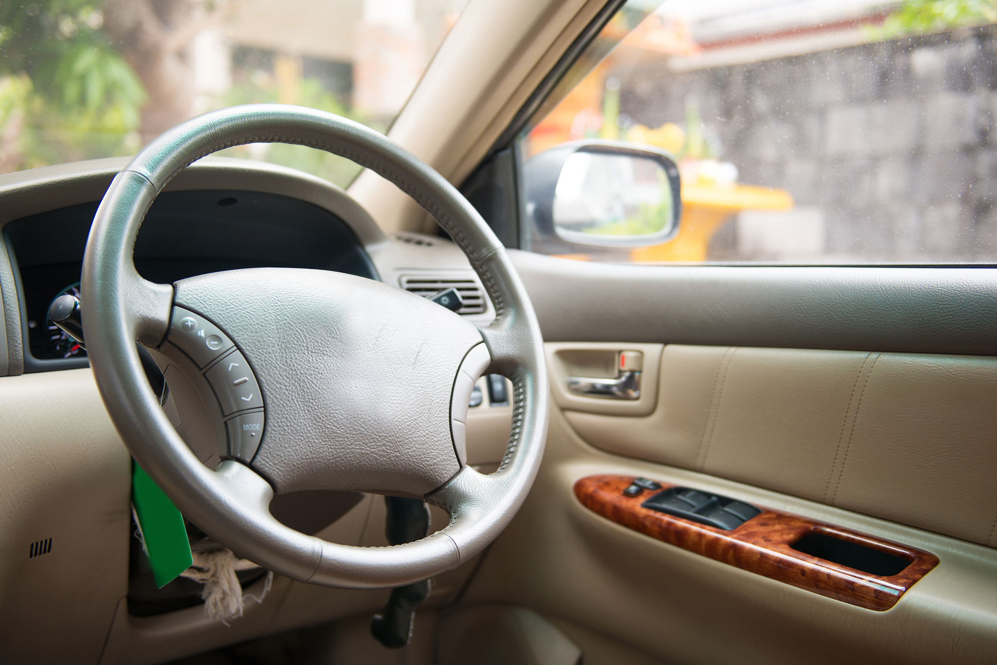 interior view of car