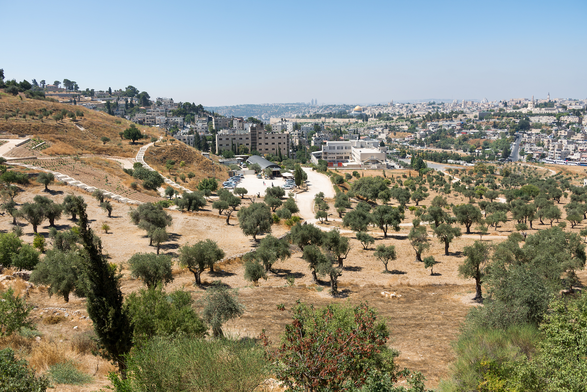 tzurim valley national park in jerusalem, israel