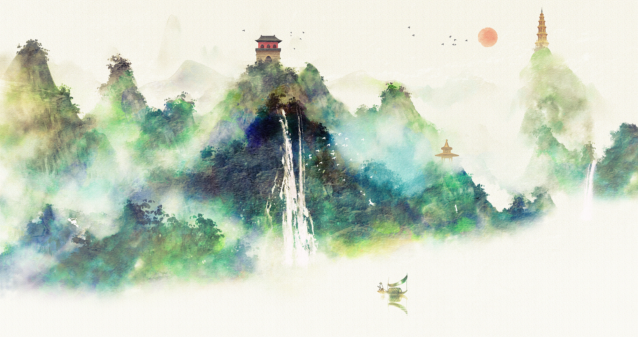 天宫：祥和永恒的神仙居所