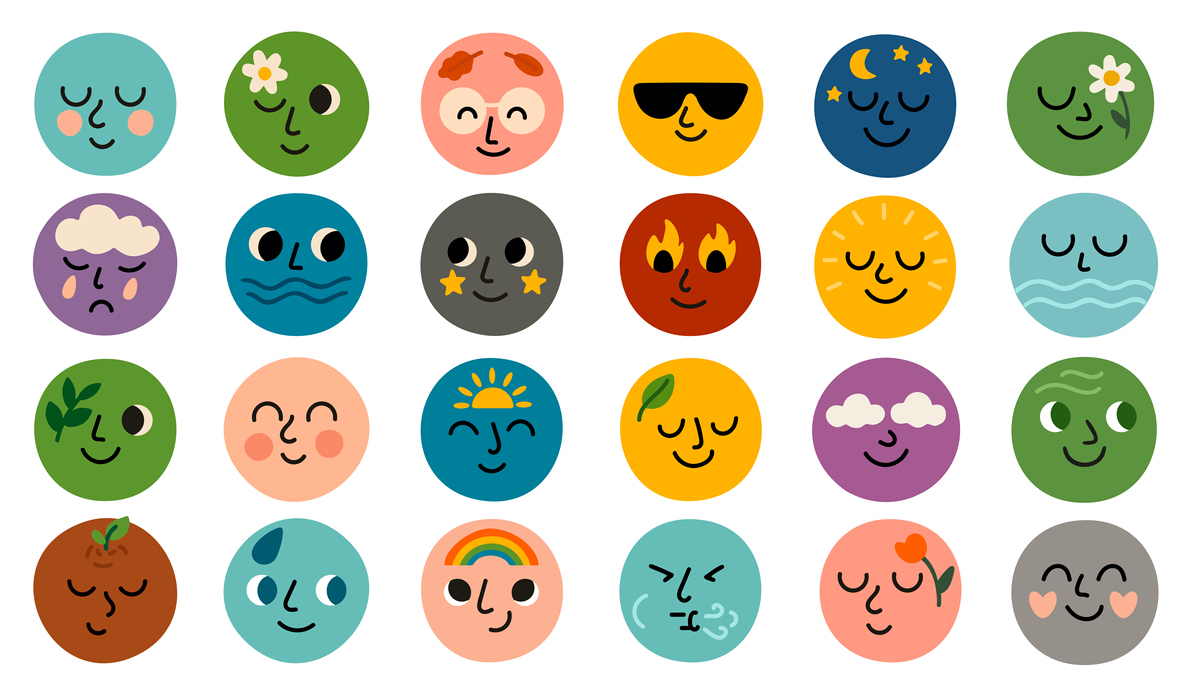 Interactive Emoji Man: Change His Expression with a Click