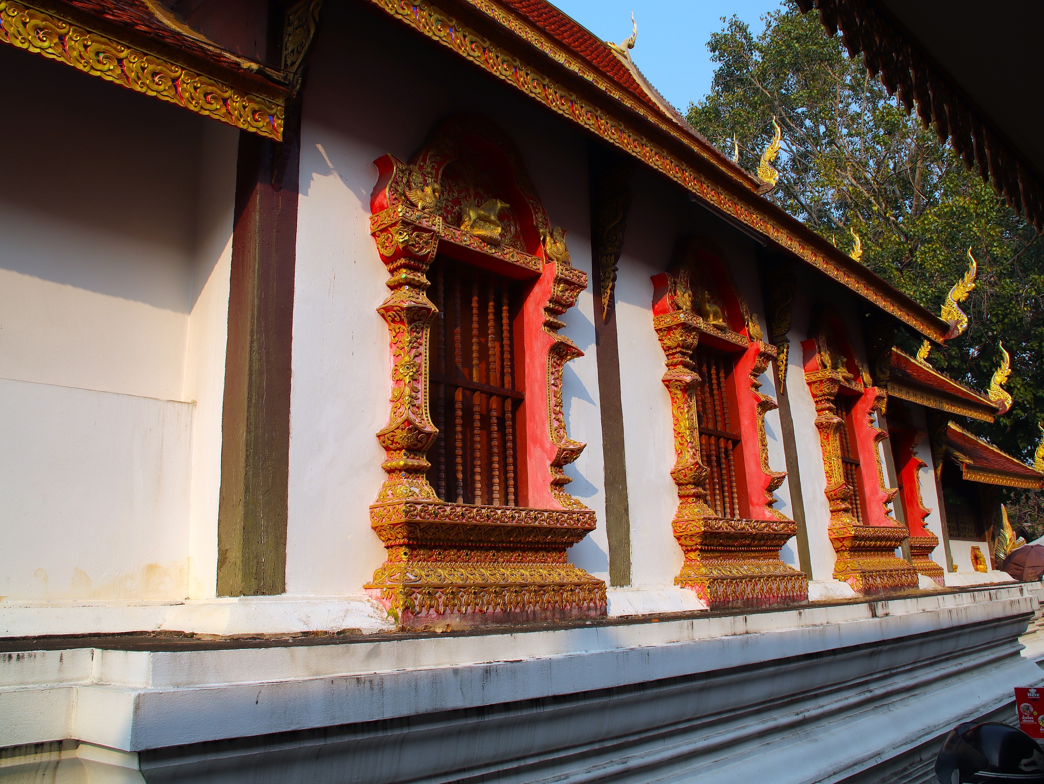 temple in chiangmai thailand beautifully decorated