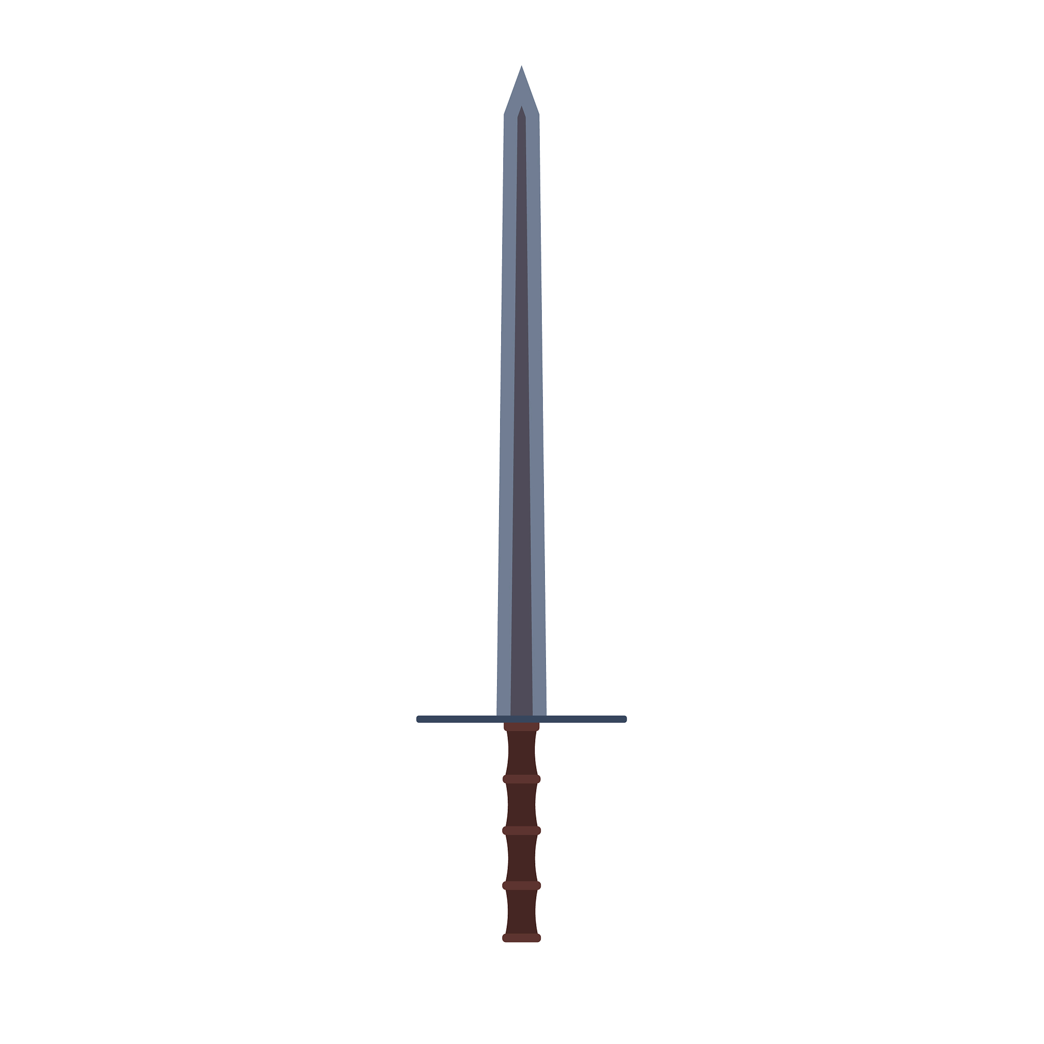 sword weapon icon ancient sharp blade symbol war