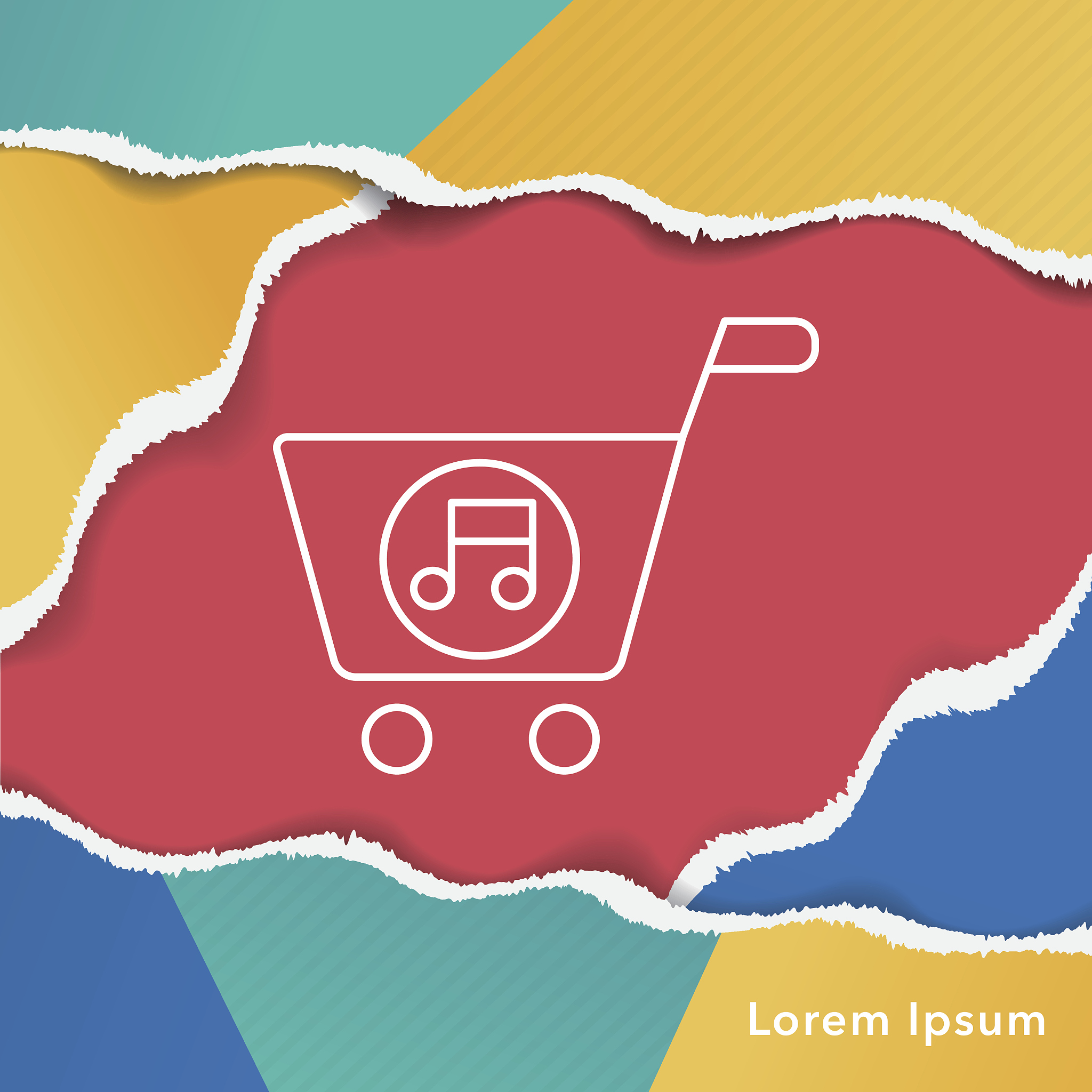 e-music line icon