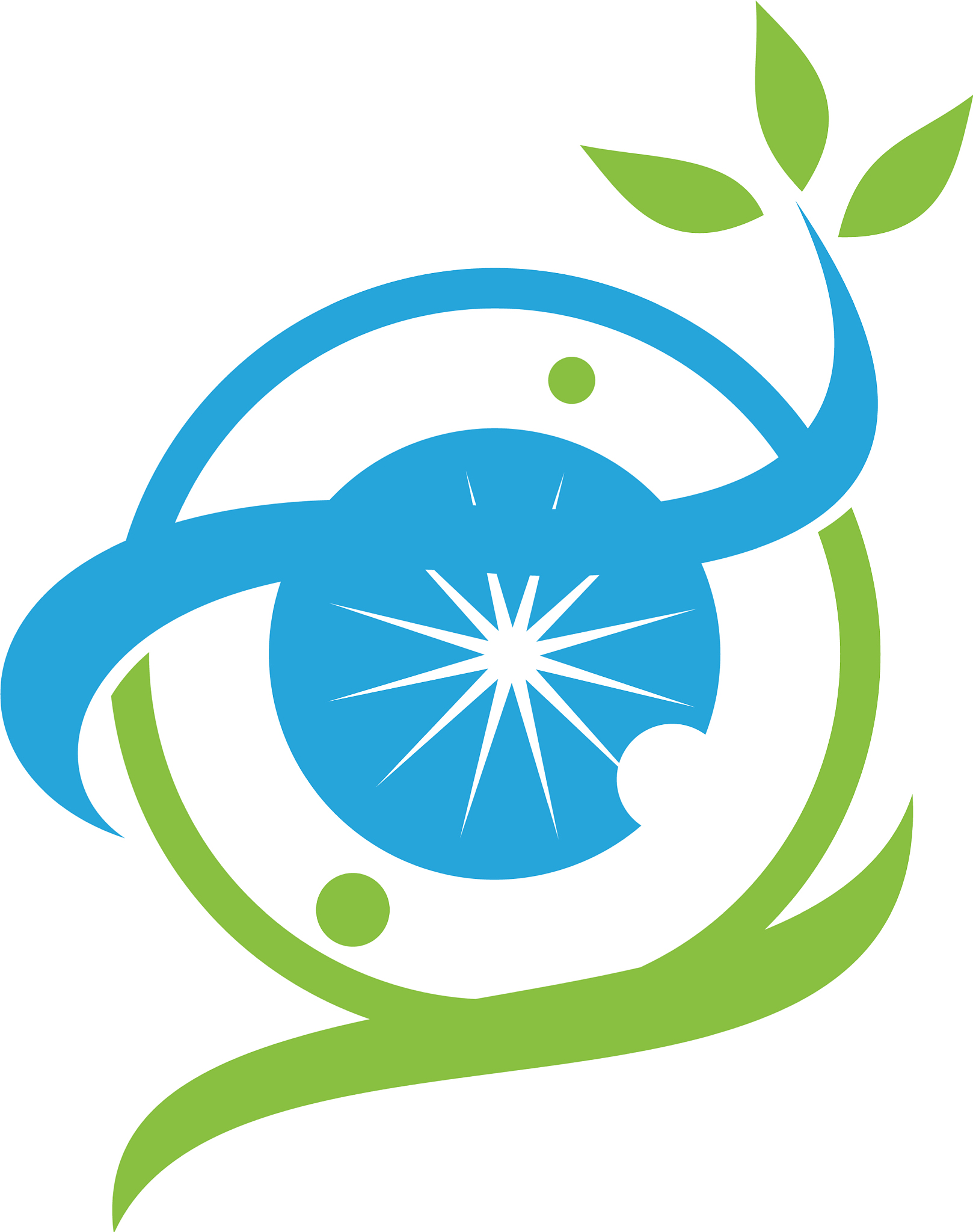 eye care health logo design template icon