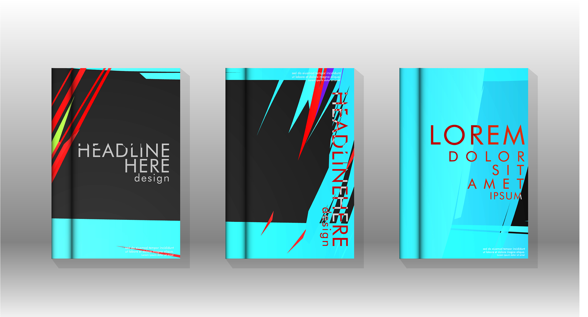 cover book with a geometric design background