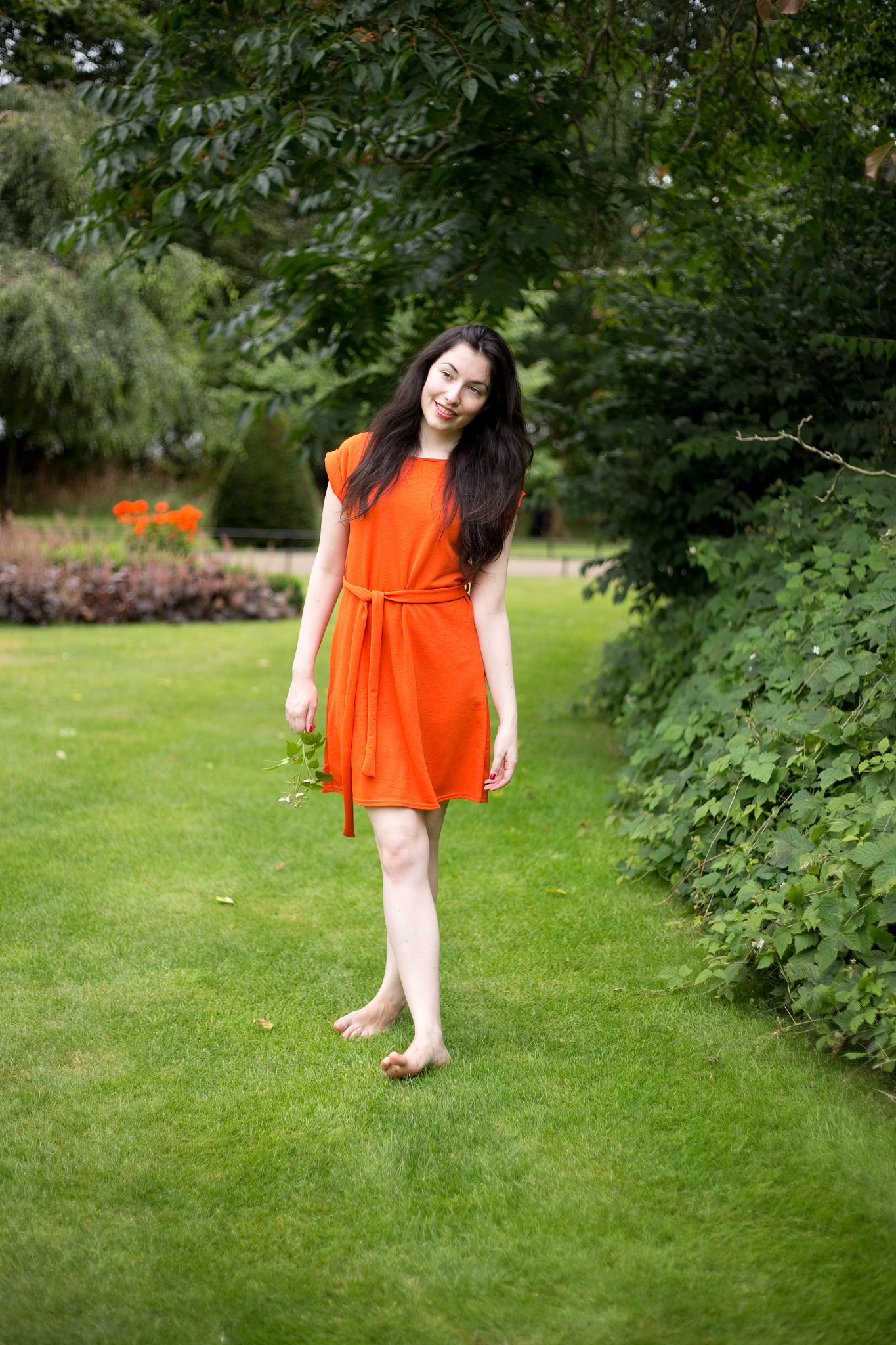girl in the park