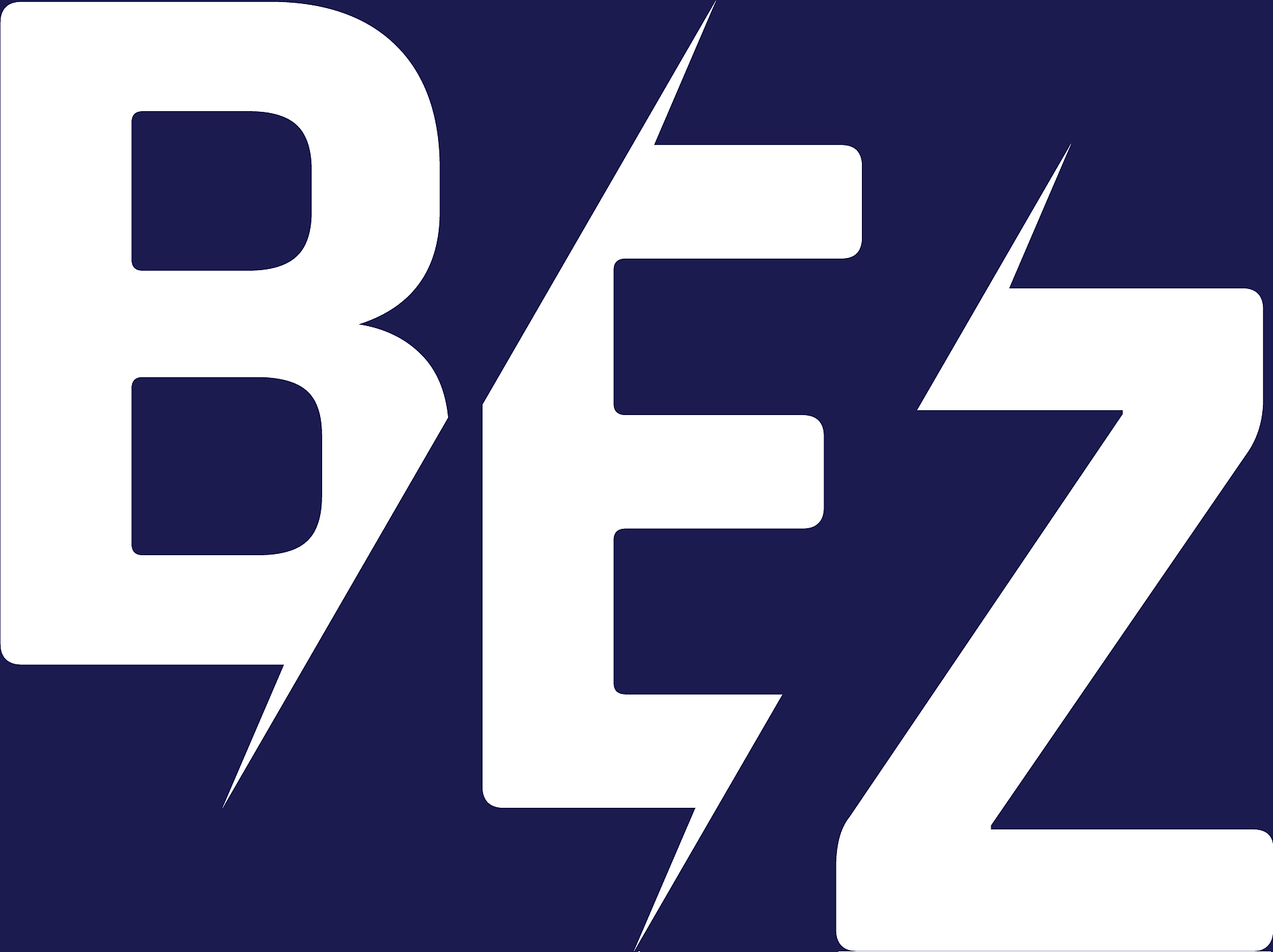 monogram letters initial logo design bez