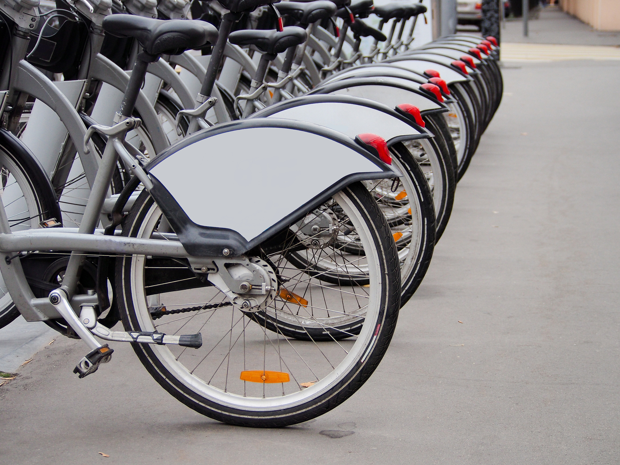 correct the sentence Yes it is easy to ride a bicycle here because bike sharing has swept across China making bicycles readily available for short-term use and borrow and return as you go This has mad