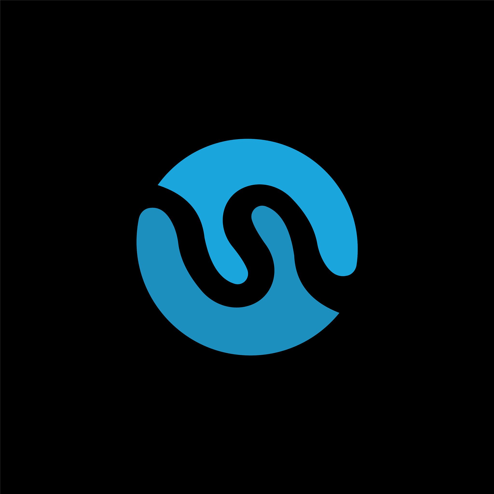 initial letter ss logo or s logo design