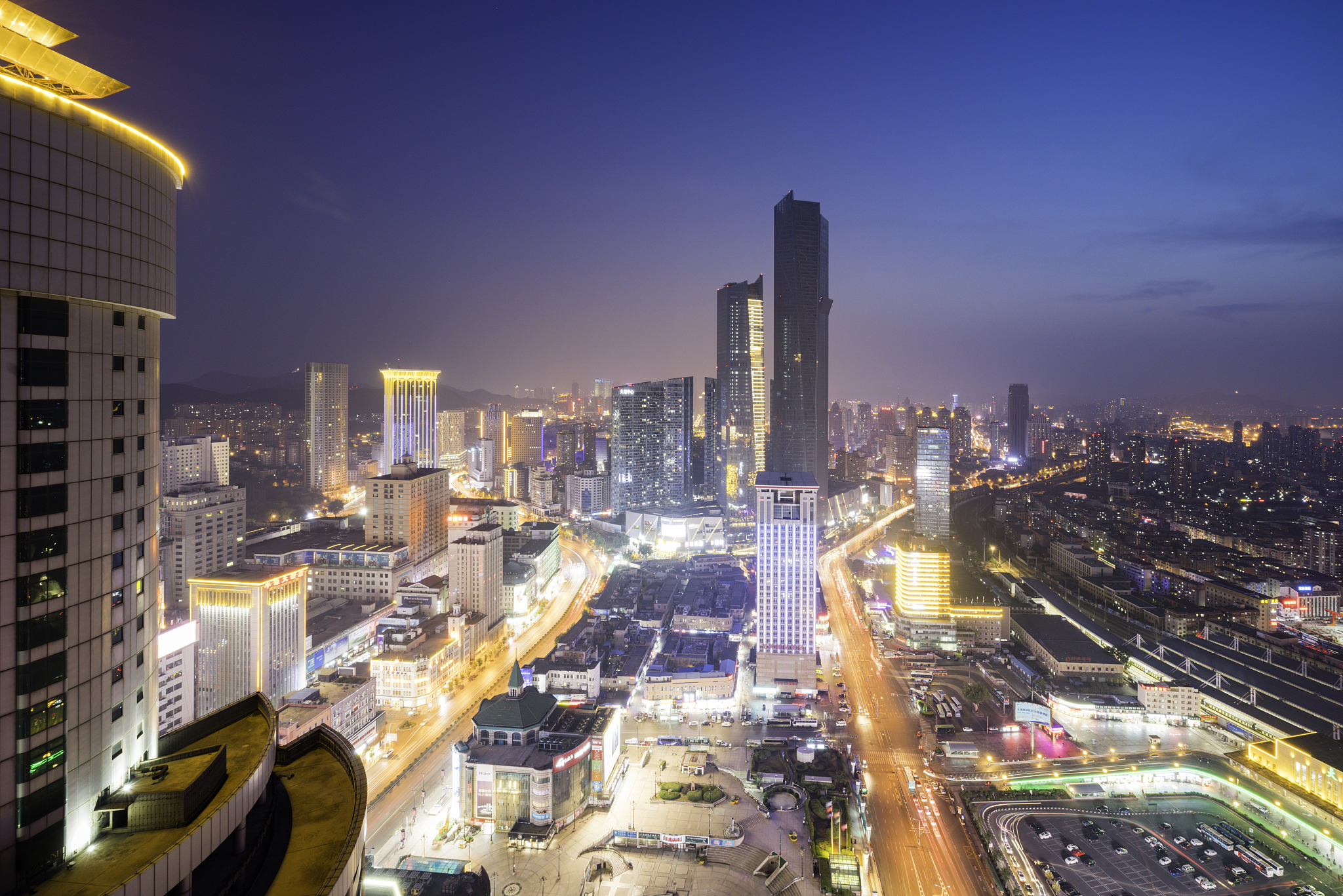 夜间都市风光