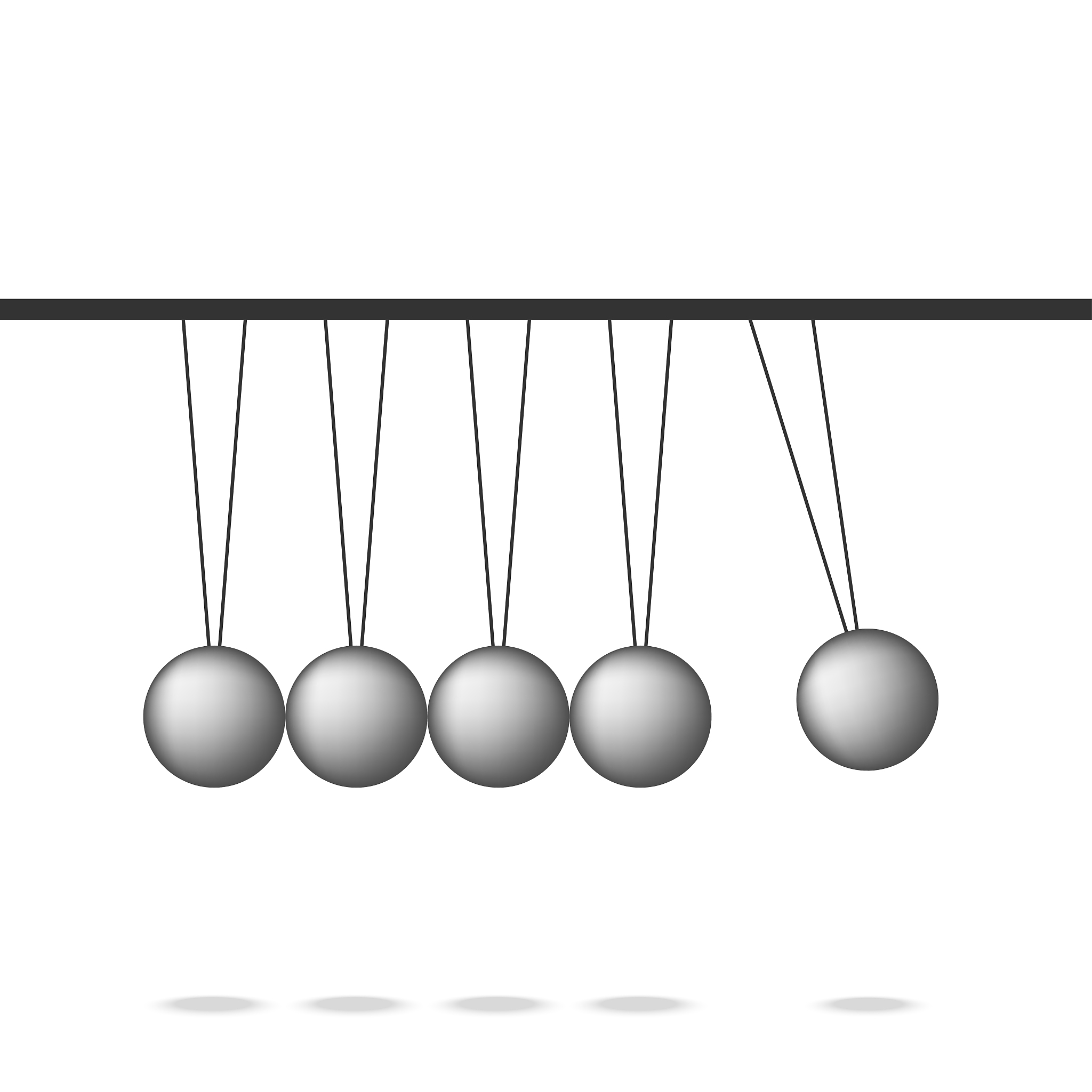 物体撞击小球后为何停止？能量去哪里了？