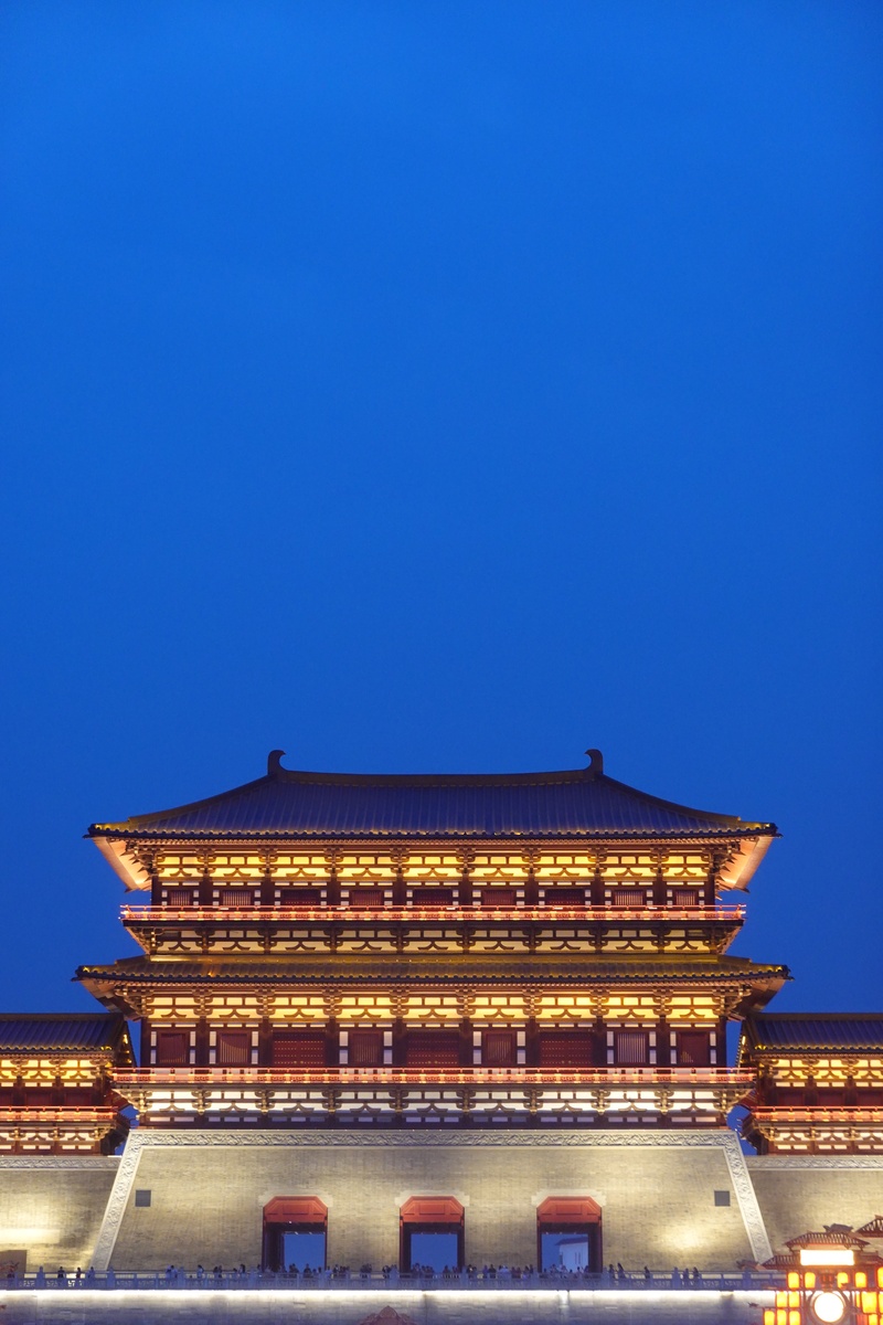 西安兴庆宫南熏阁仿唐建筑解析：结构、材料、装饰、布局全方位解读