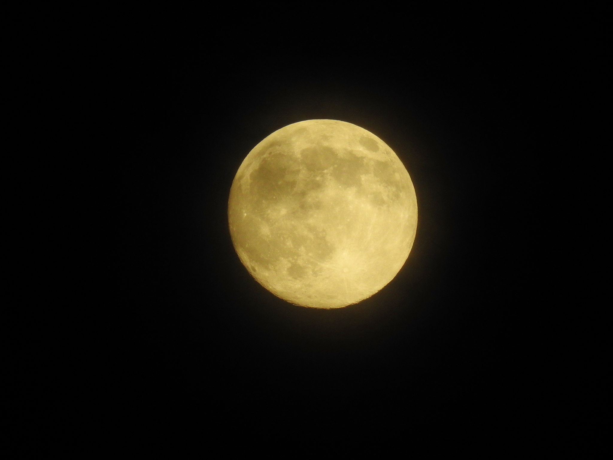 moon at night
