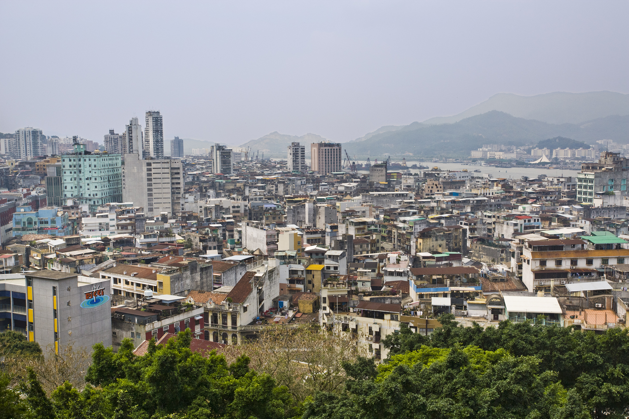 macau view from monte fort