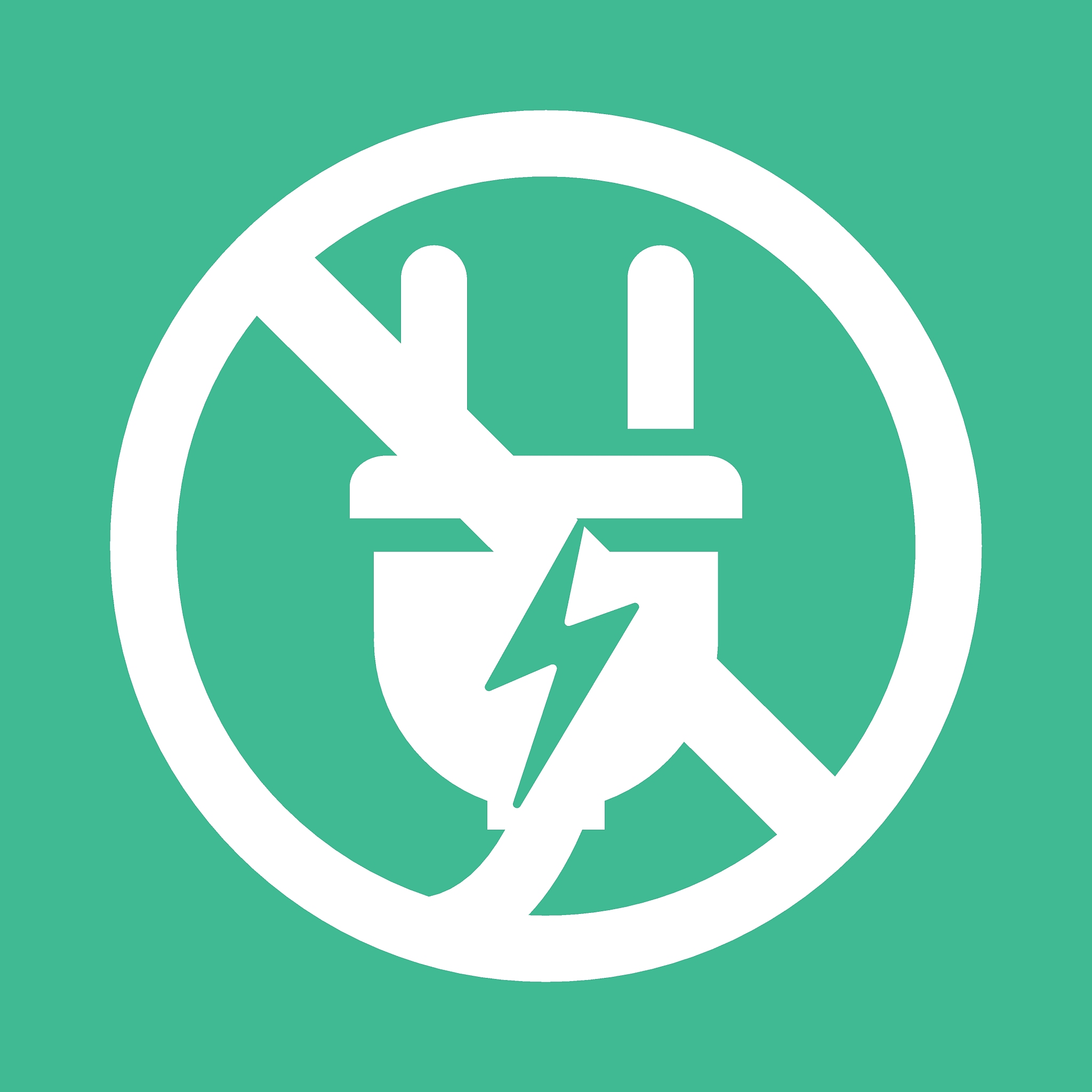 electrical plug logo. template charging point logotype