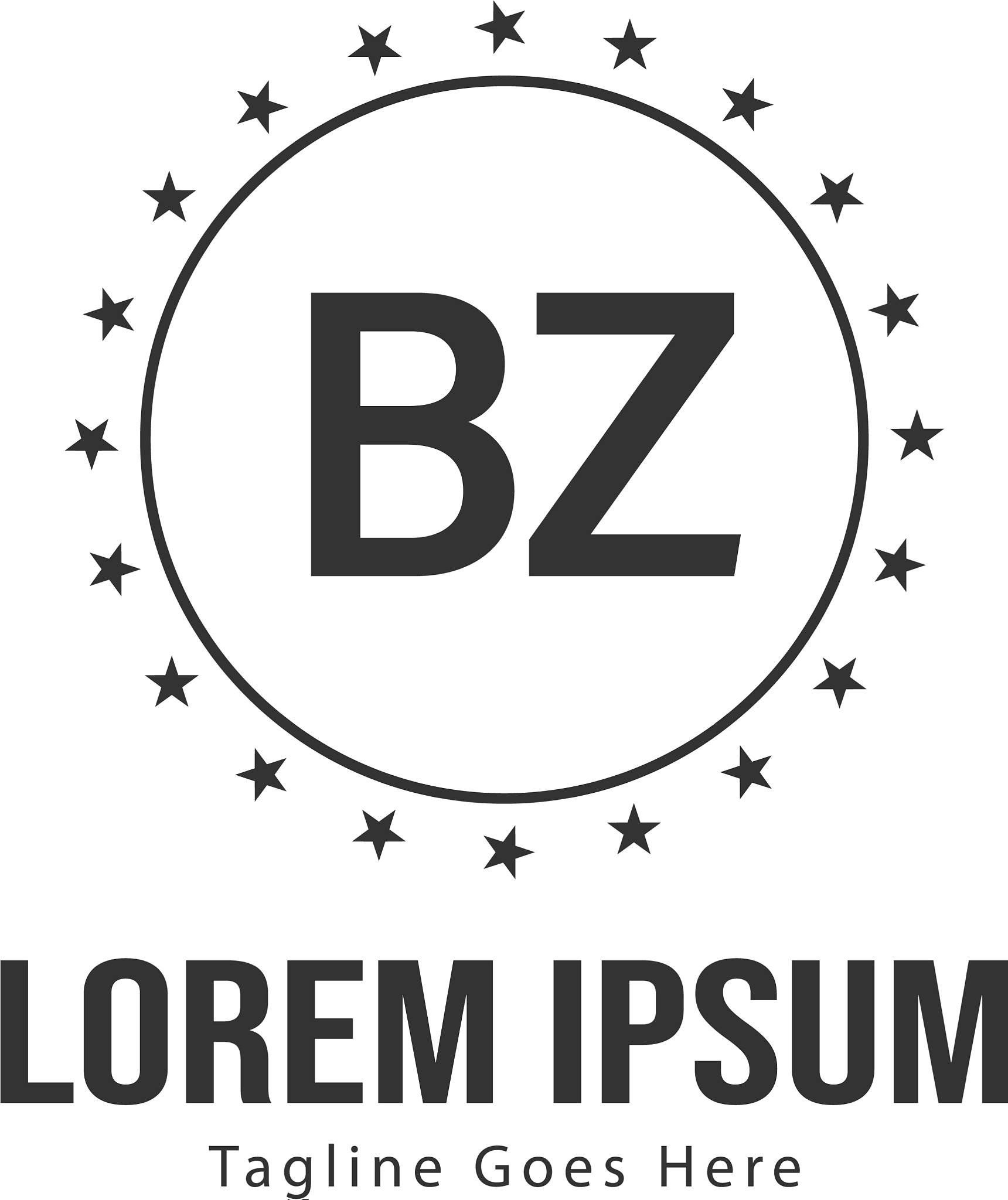 bz letter logo design creative modern bz letters