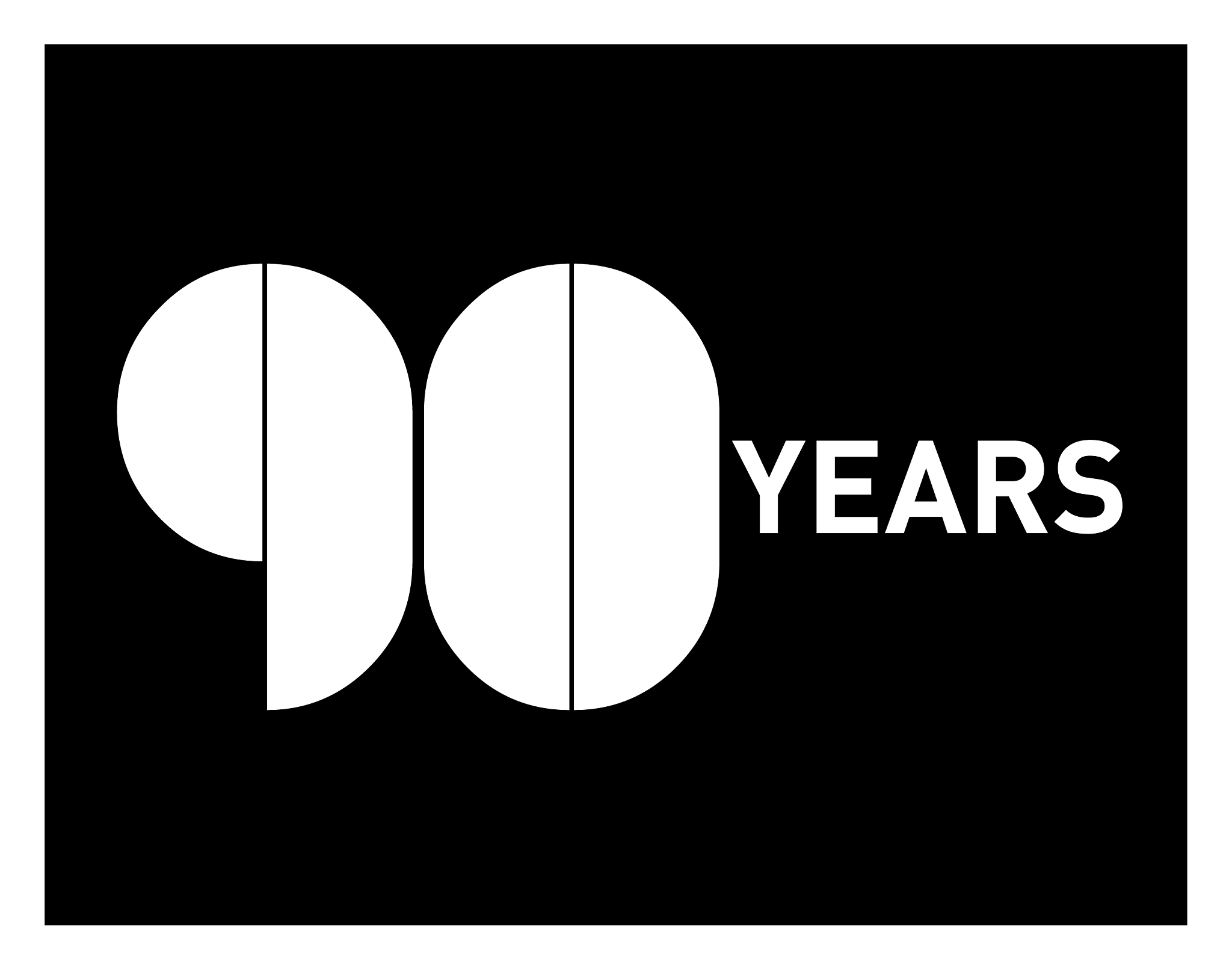 90 years anniversary