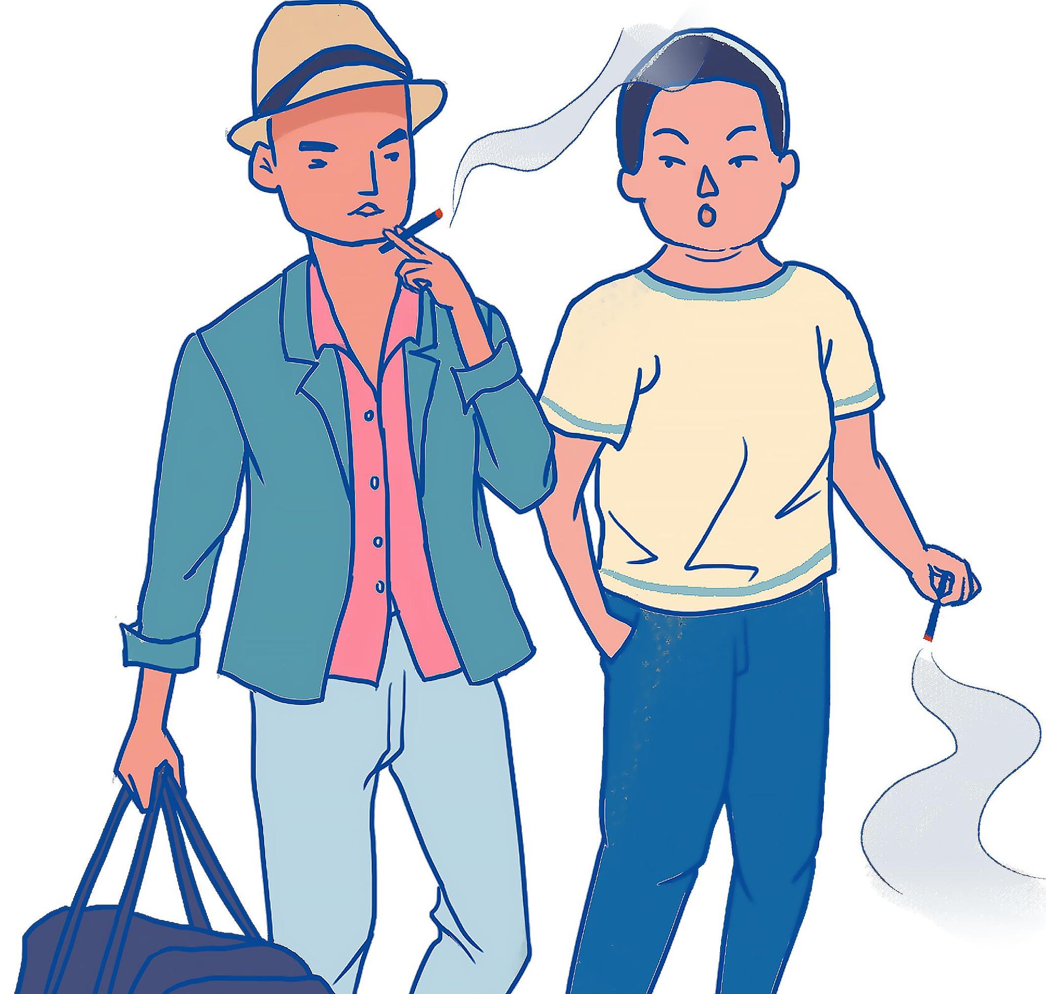 抽烟的男人1