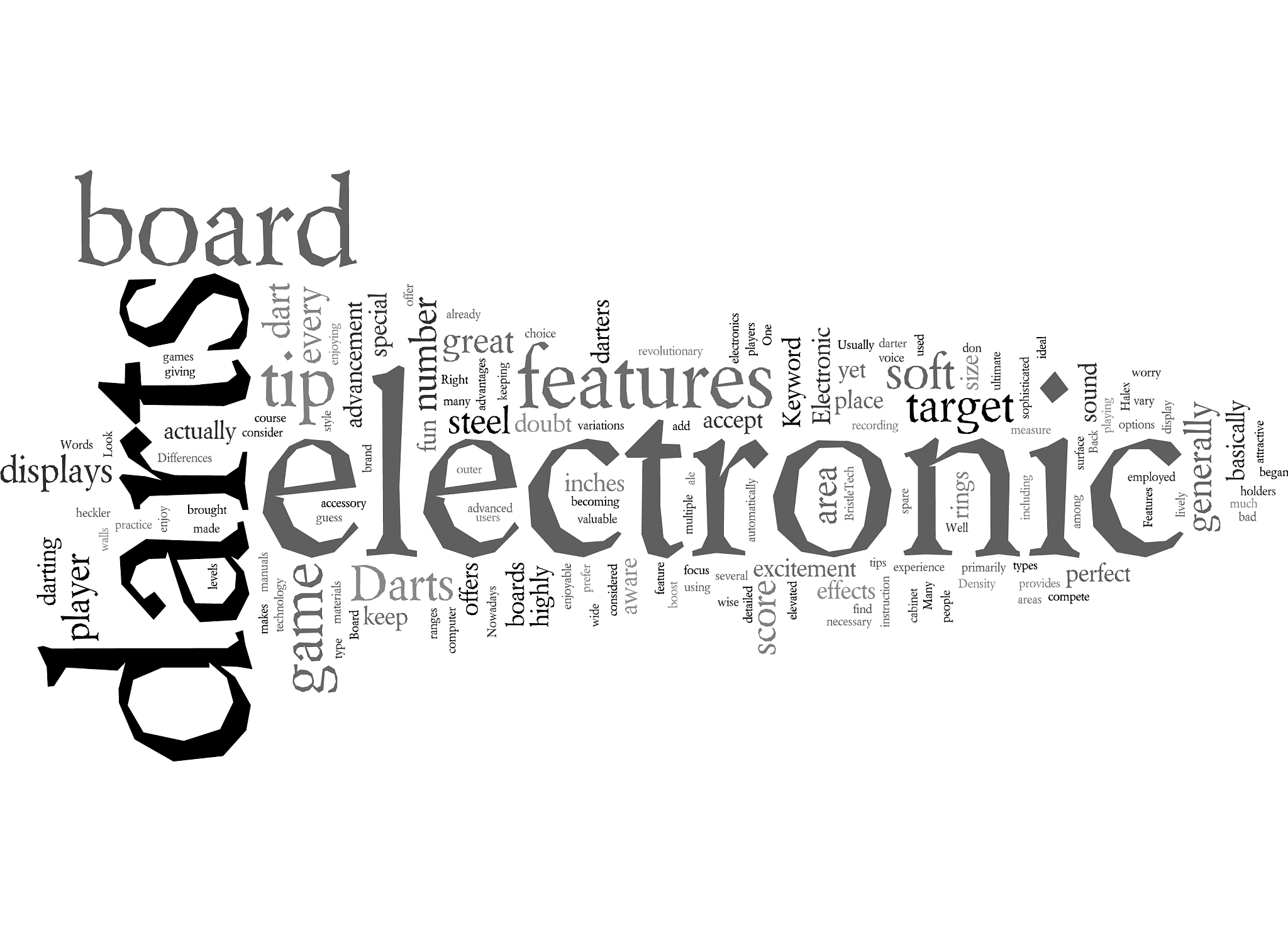 electronic darts