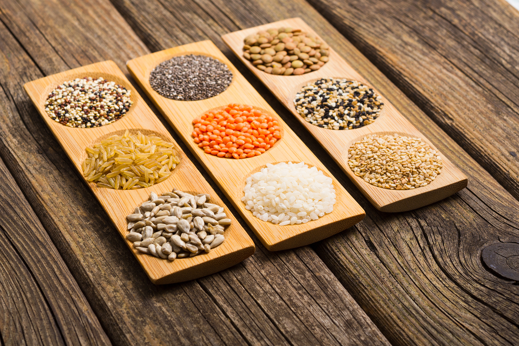 rice, grains, cereal raw food