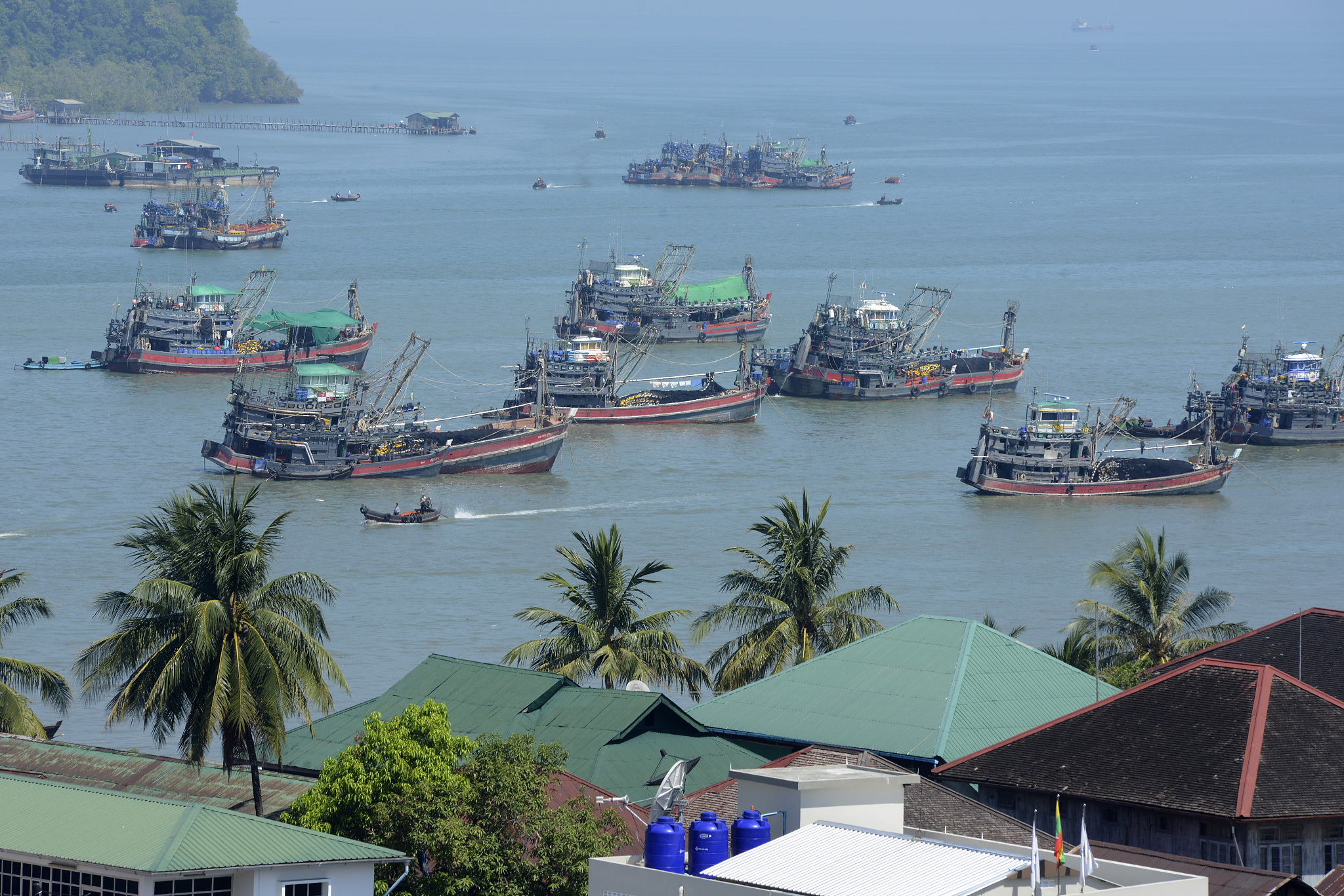 asia myanmar myeik harbour
