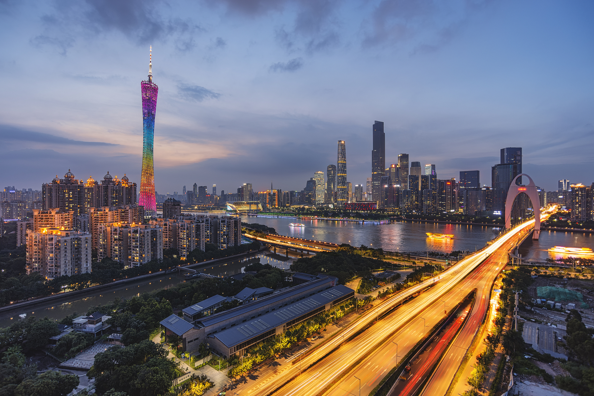 广州市中心景观