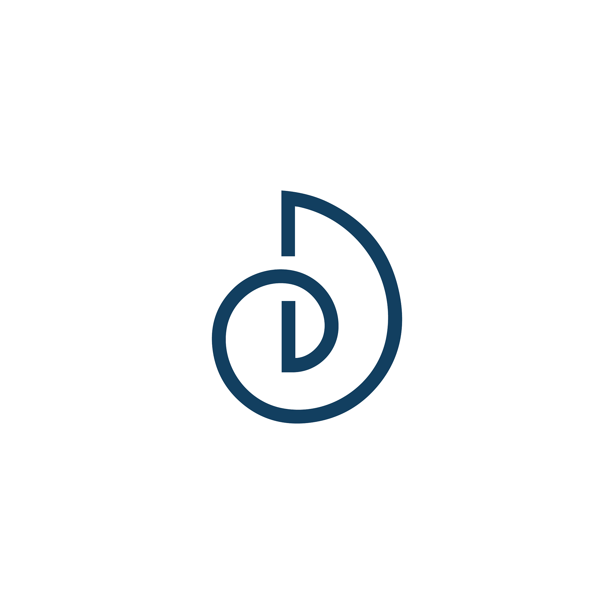 infinite letter d logo
