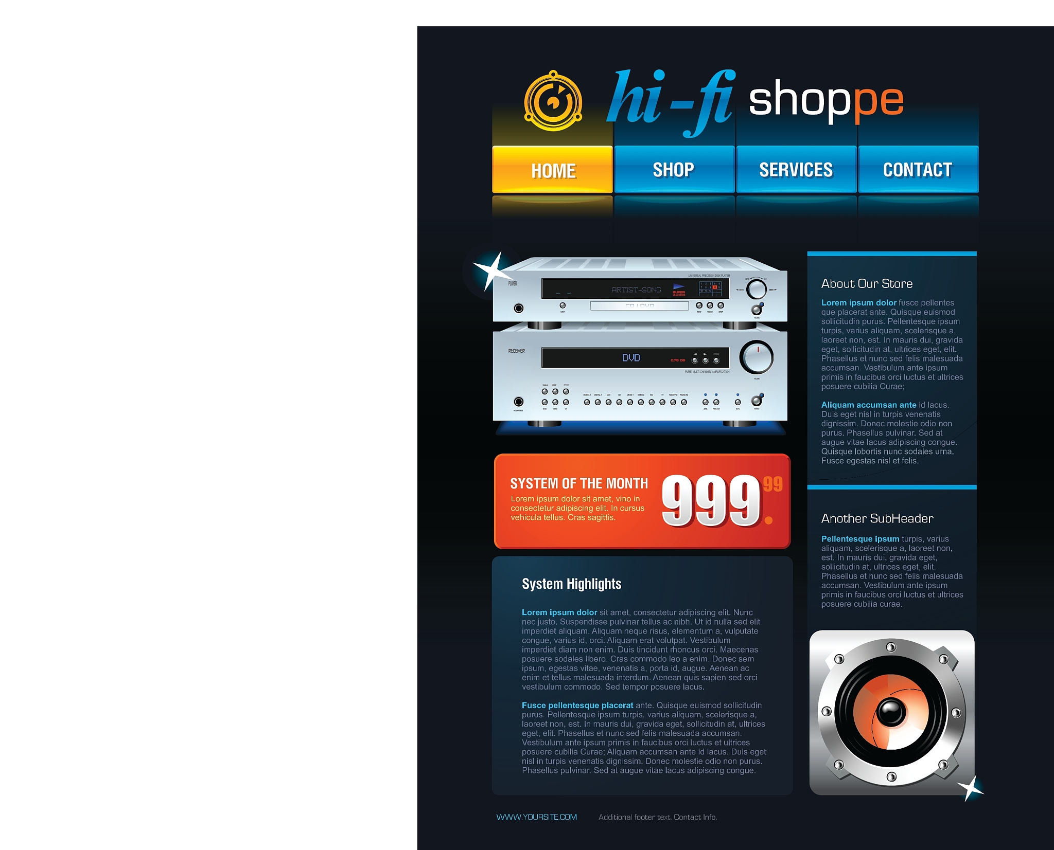 web template