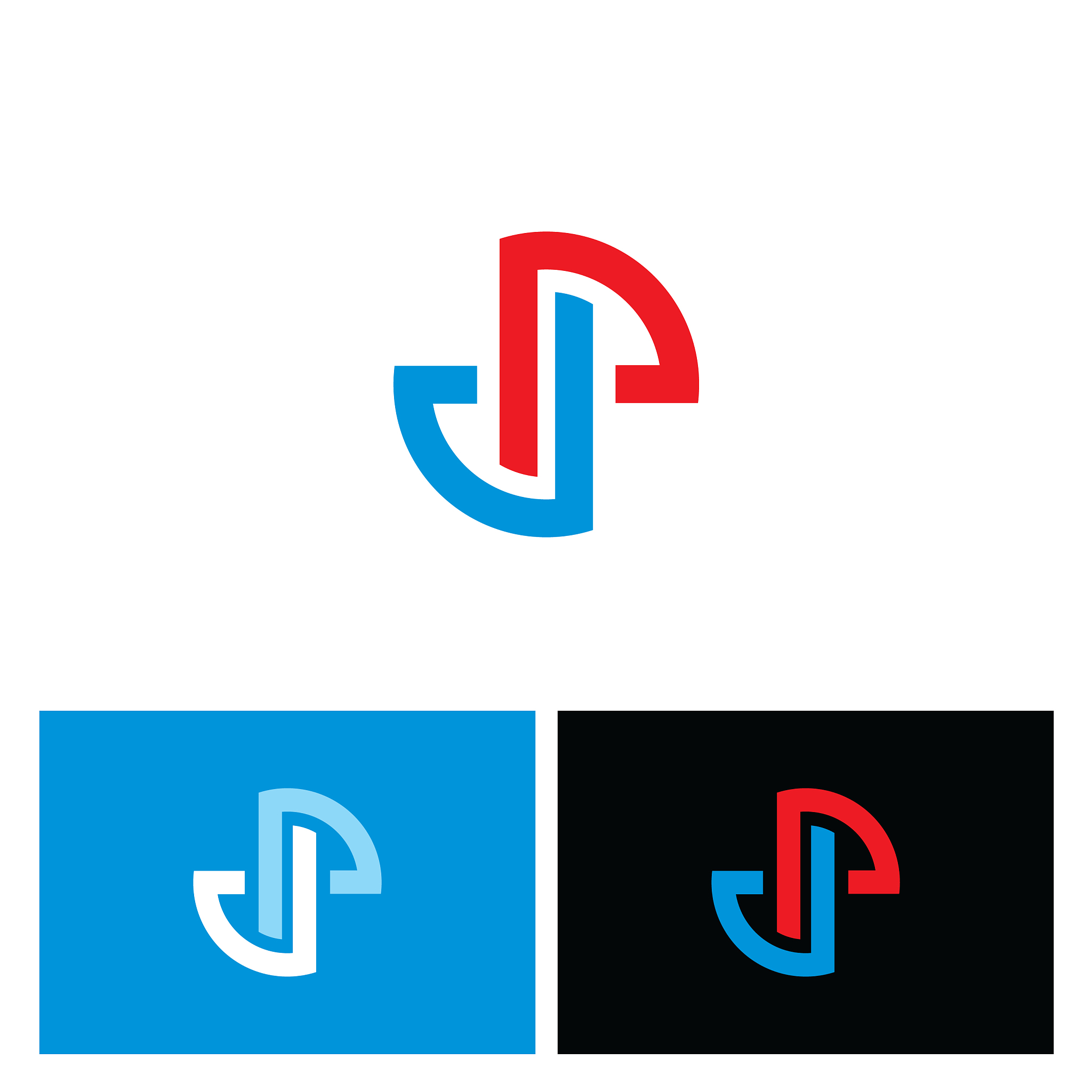 shape circle round technology logo