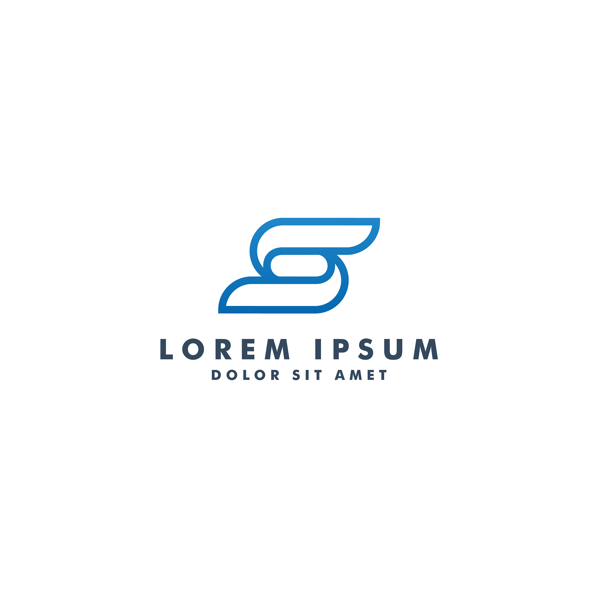 letter s logo icon design
