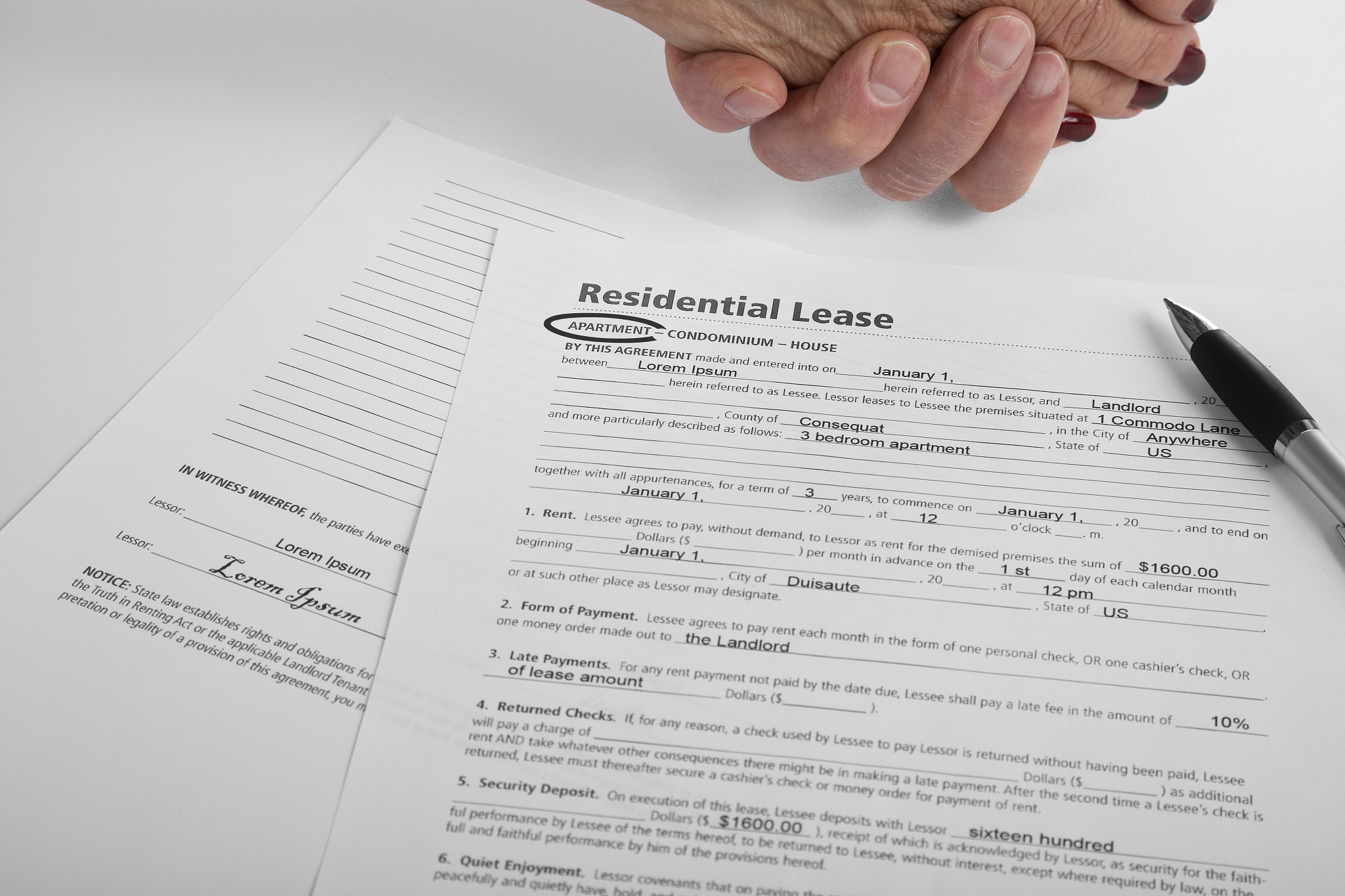 房屋出租安全协议