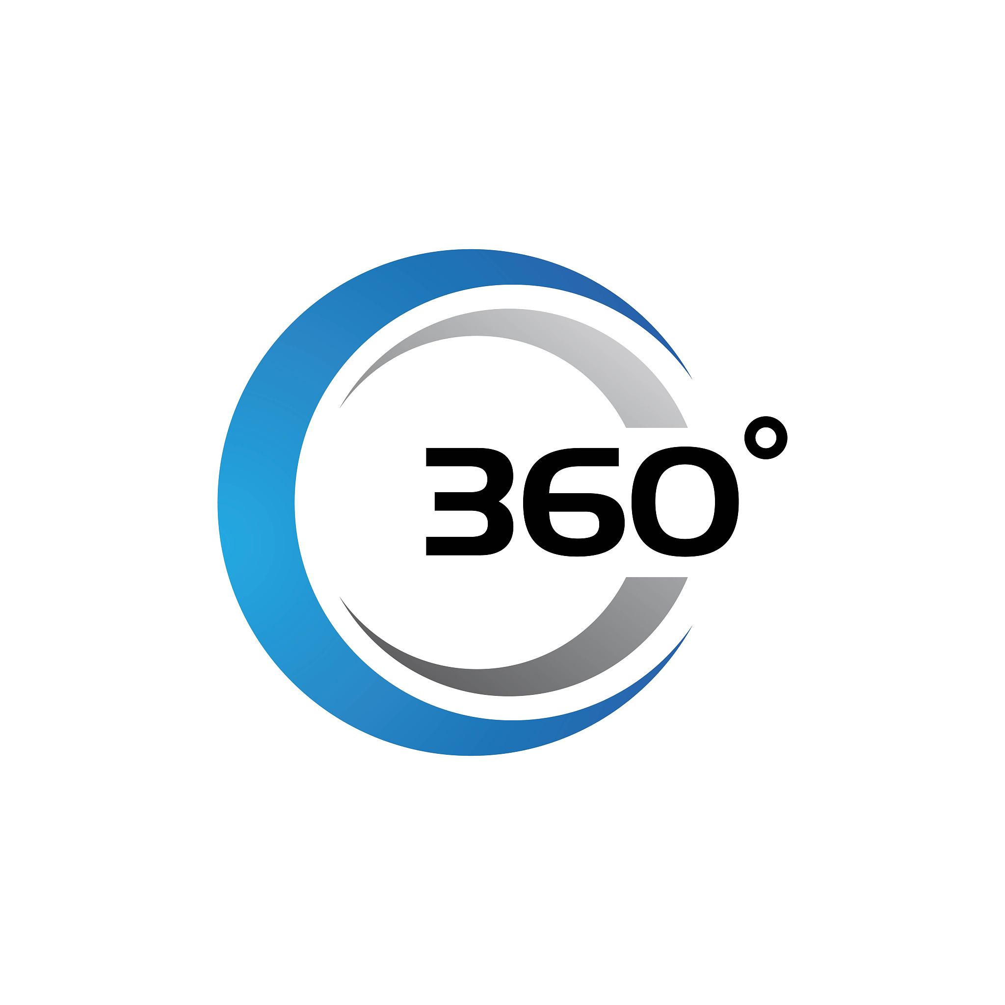 360 degree view related vector icons
