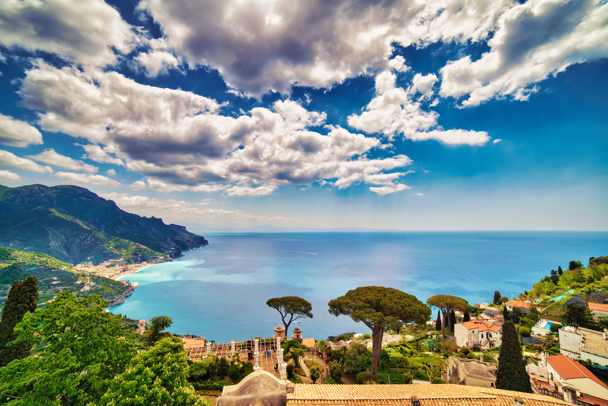 villa rufolo /  ravello at the amalfi coast