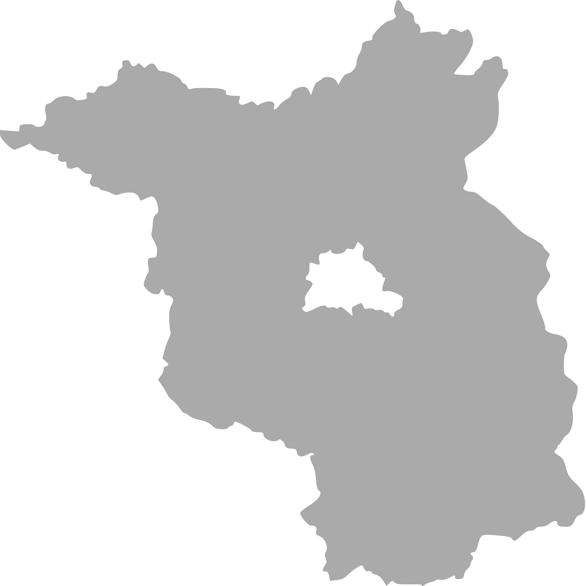 map of brandenburg