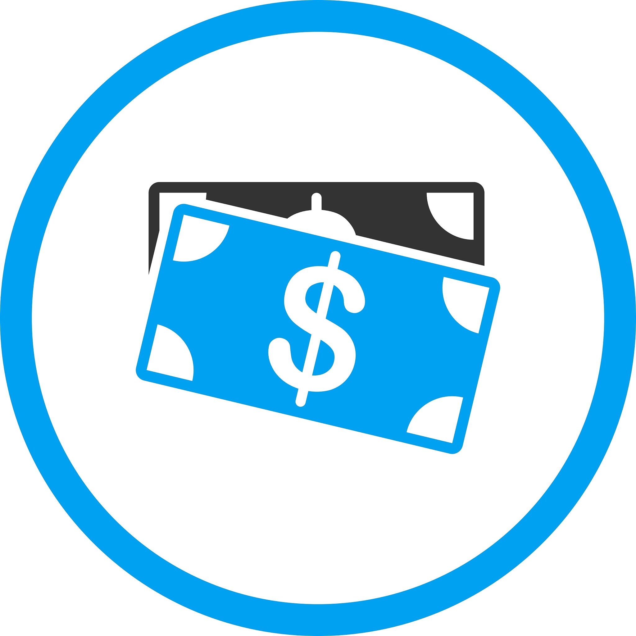 dollar banknotes icon