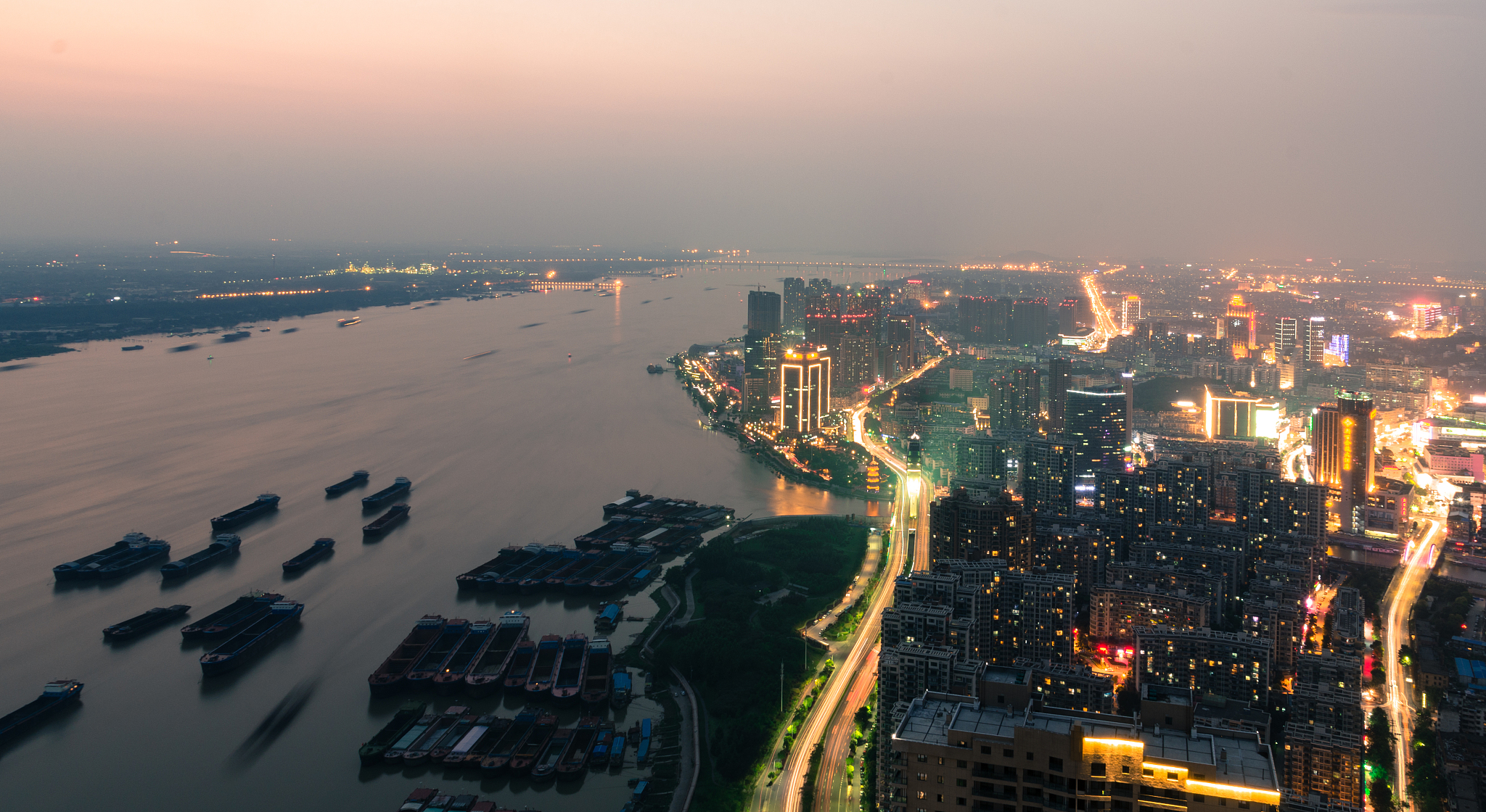 city and water