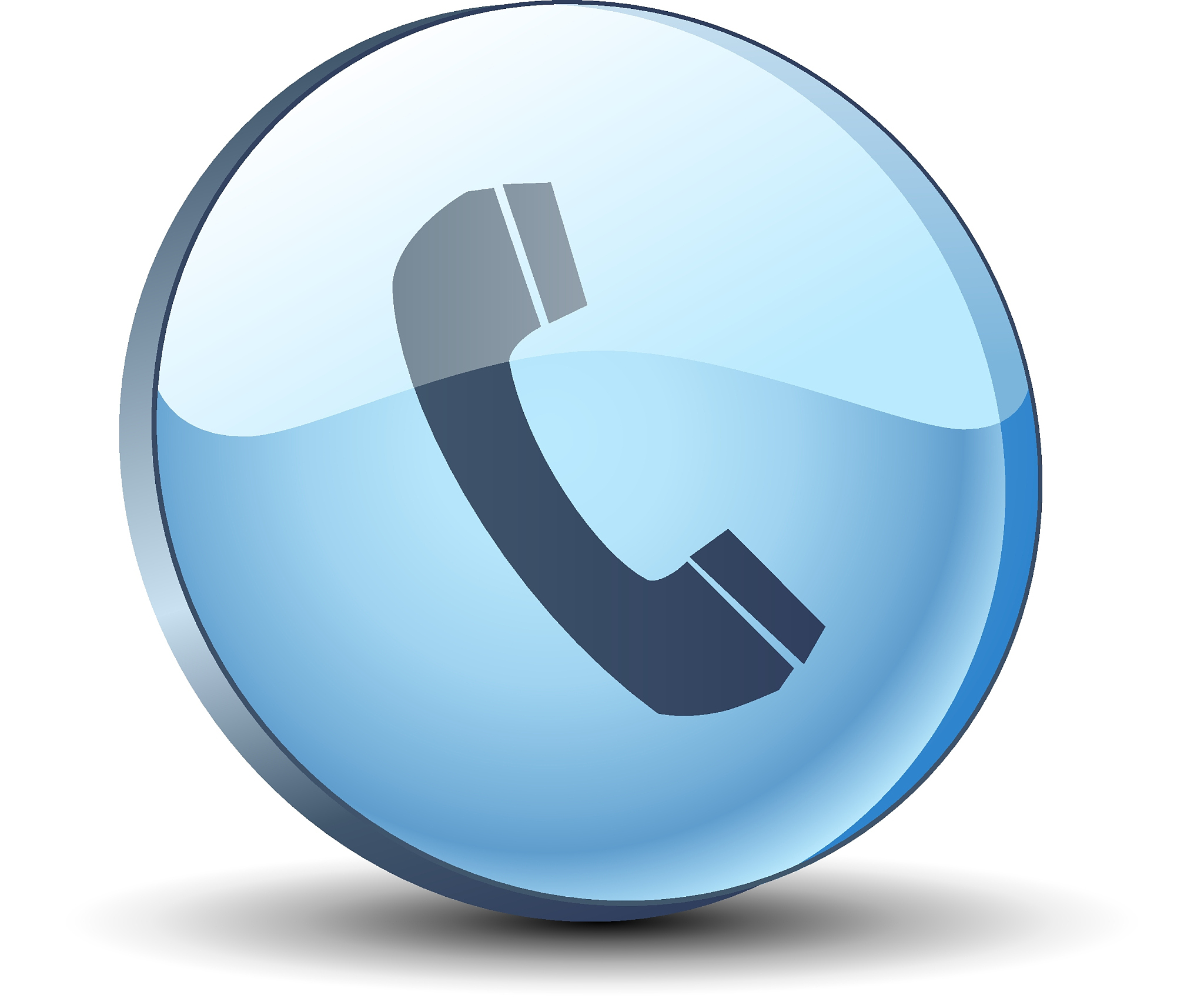 call contact button illustration