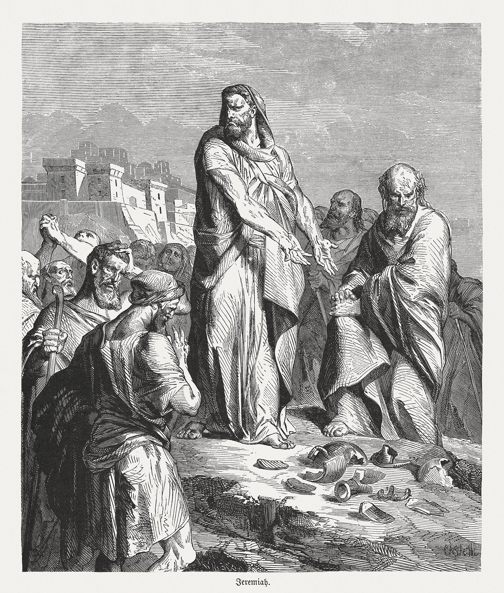jeremiah's prophecy in the hinnom valley (jeremiah 19), publishe