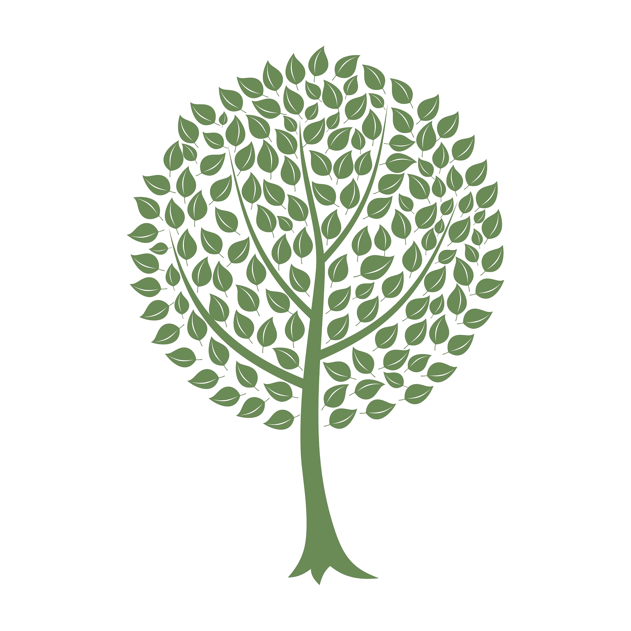 green tree