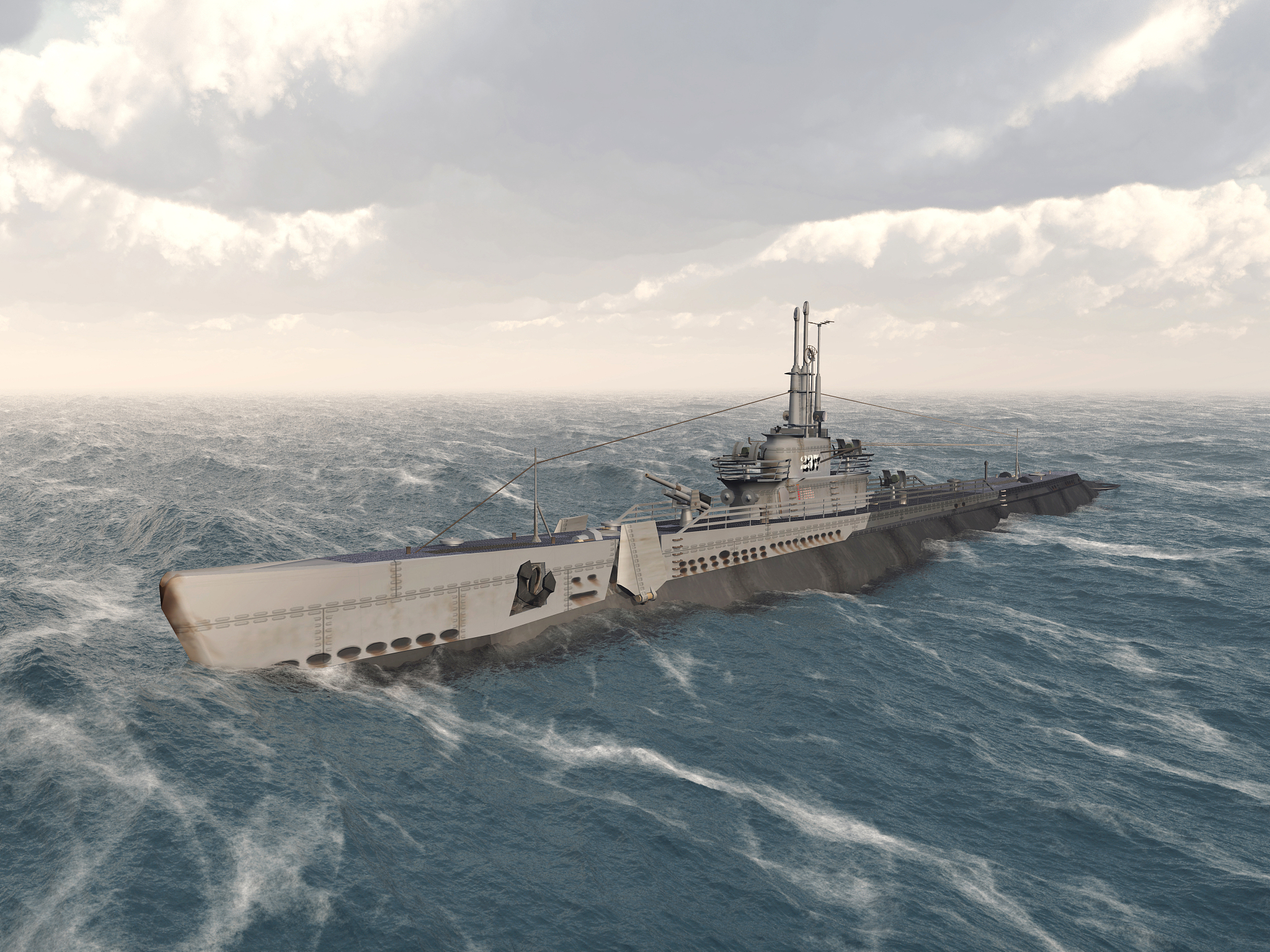 american submarine of world war ii