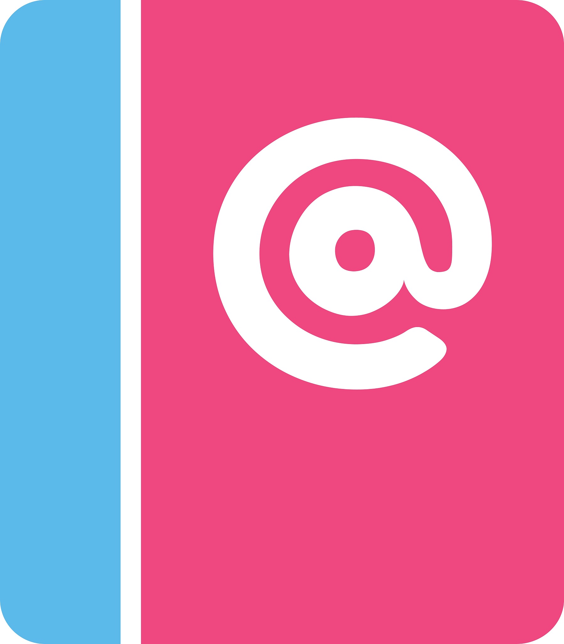 emails icon from business bicolor set